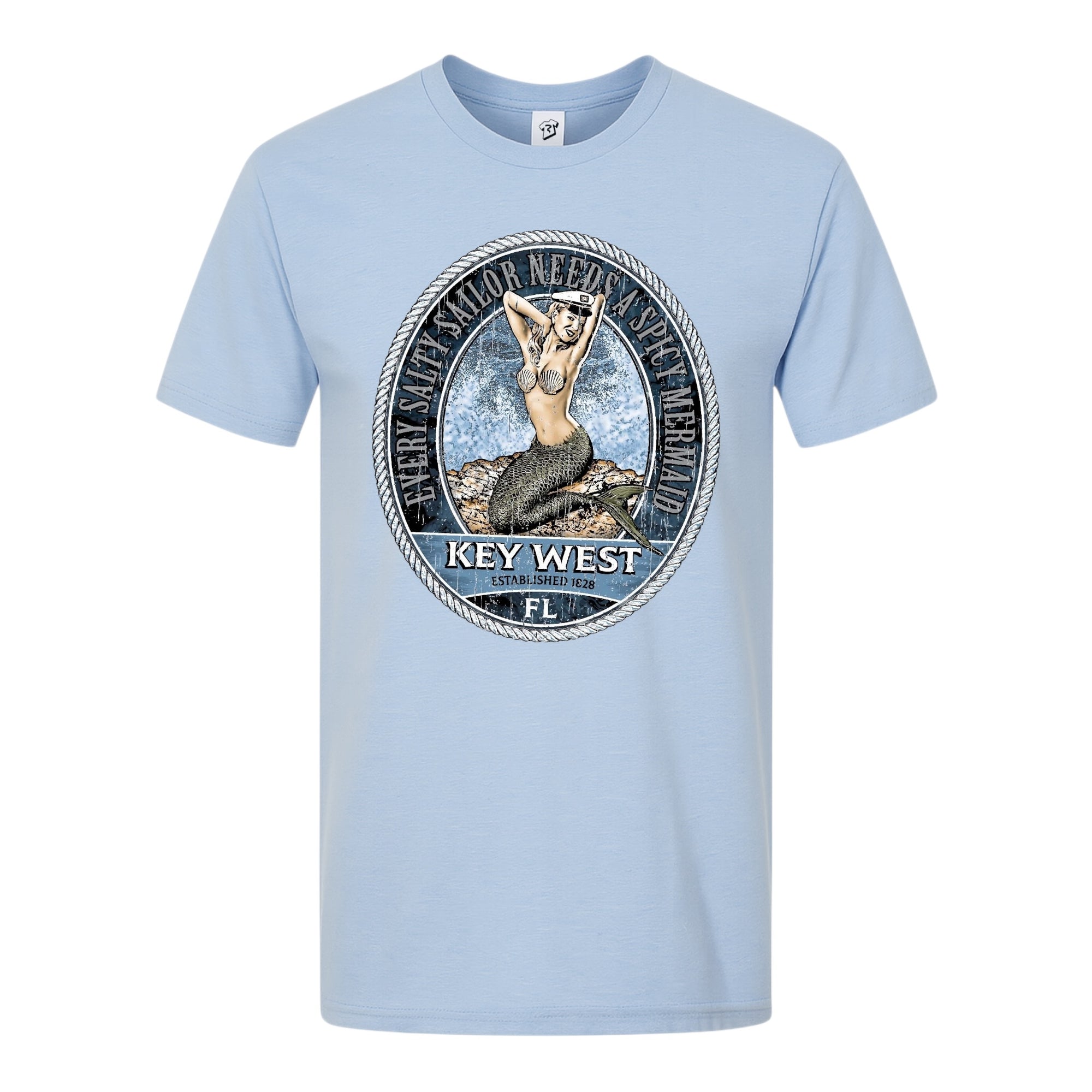 Tees Club graphic tee Mermaid KW - Premium Tee Black Size S front view