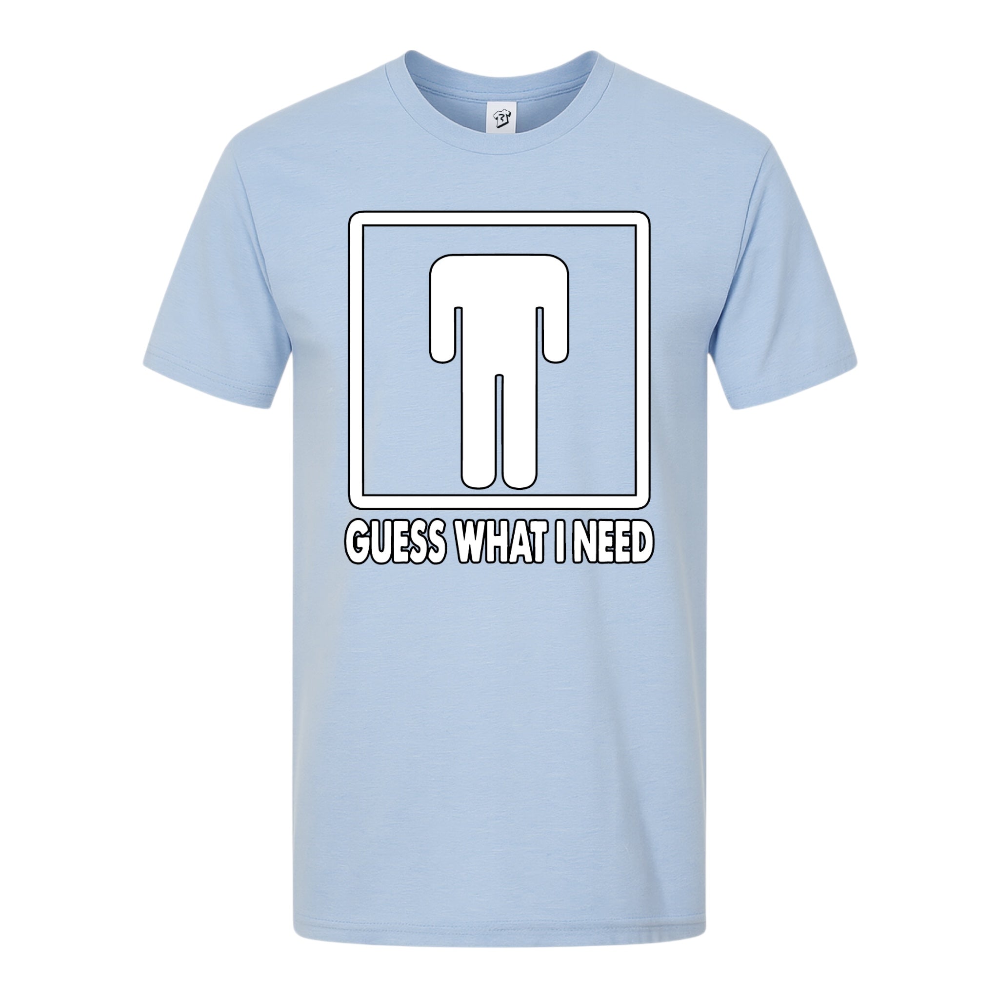 Tees Club graphic tee Guess What I Need - Premium Tee Black Size L detail