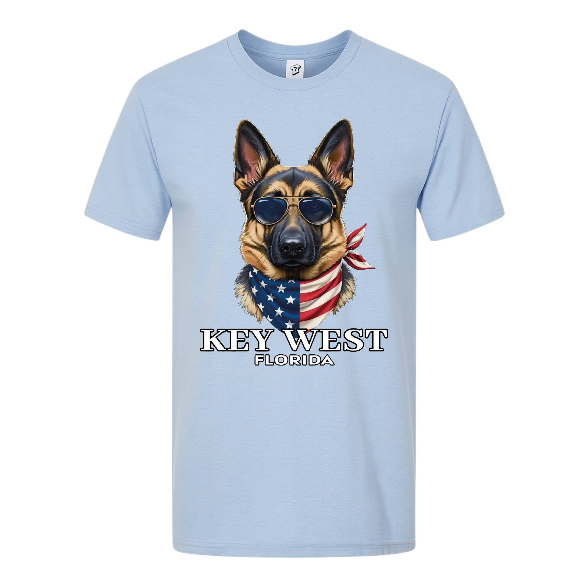 Tees Club graphic tee German Shepherd KW - Premium Tee Black Size L detail