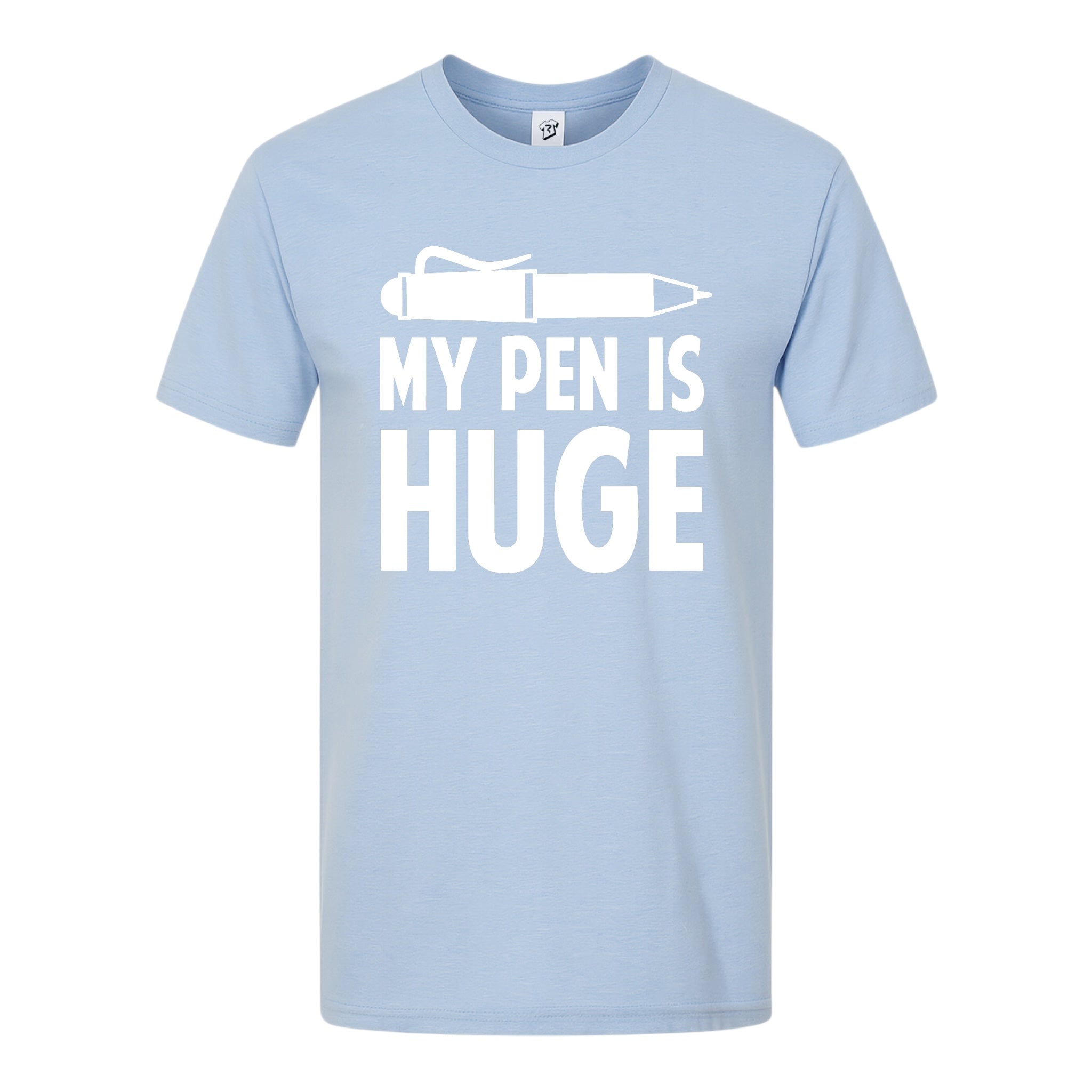 Tees Club graphic tee My Pen Is Huge - Premium Tee Black Size M detail