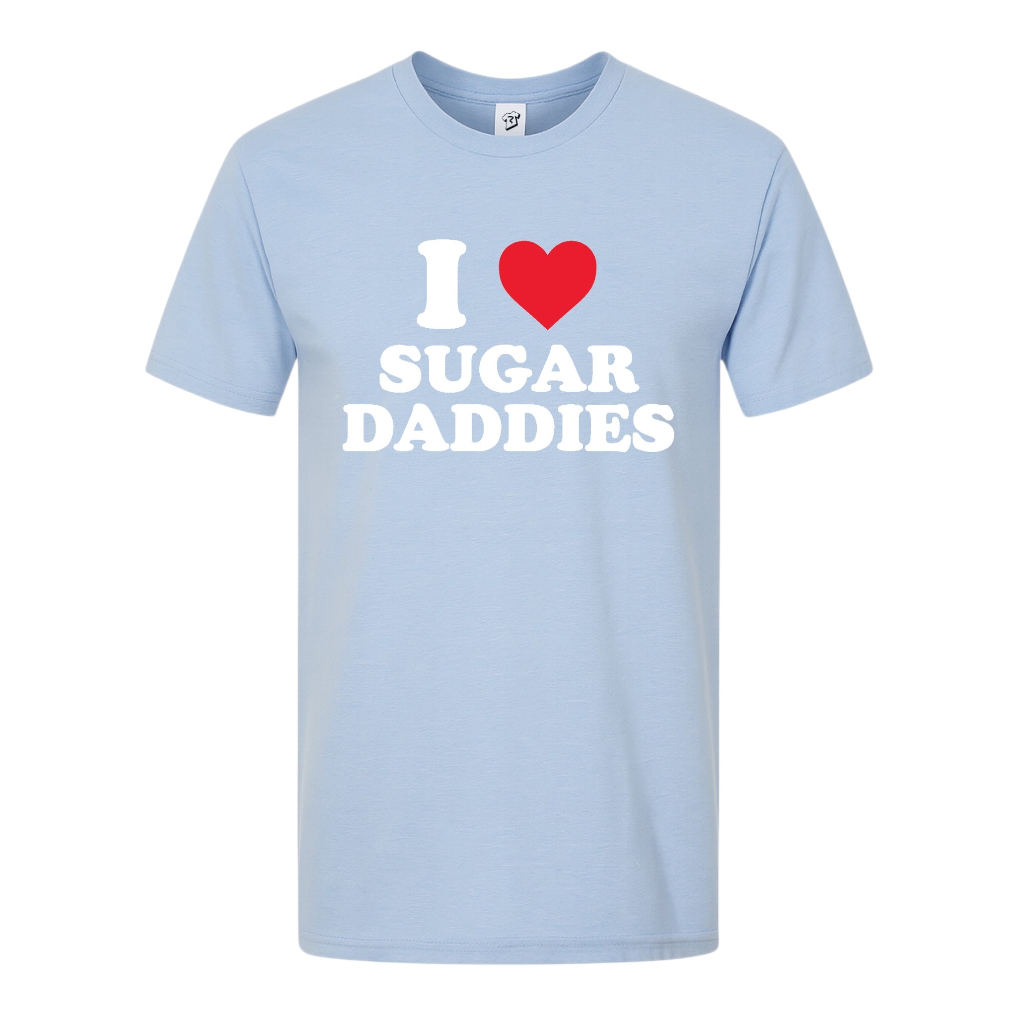 Tees Club graphic tee I Love Sugar Daddies - Premium Tee Black Size M detail