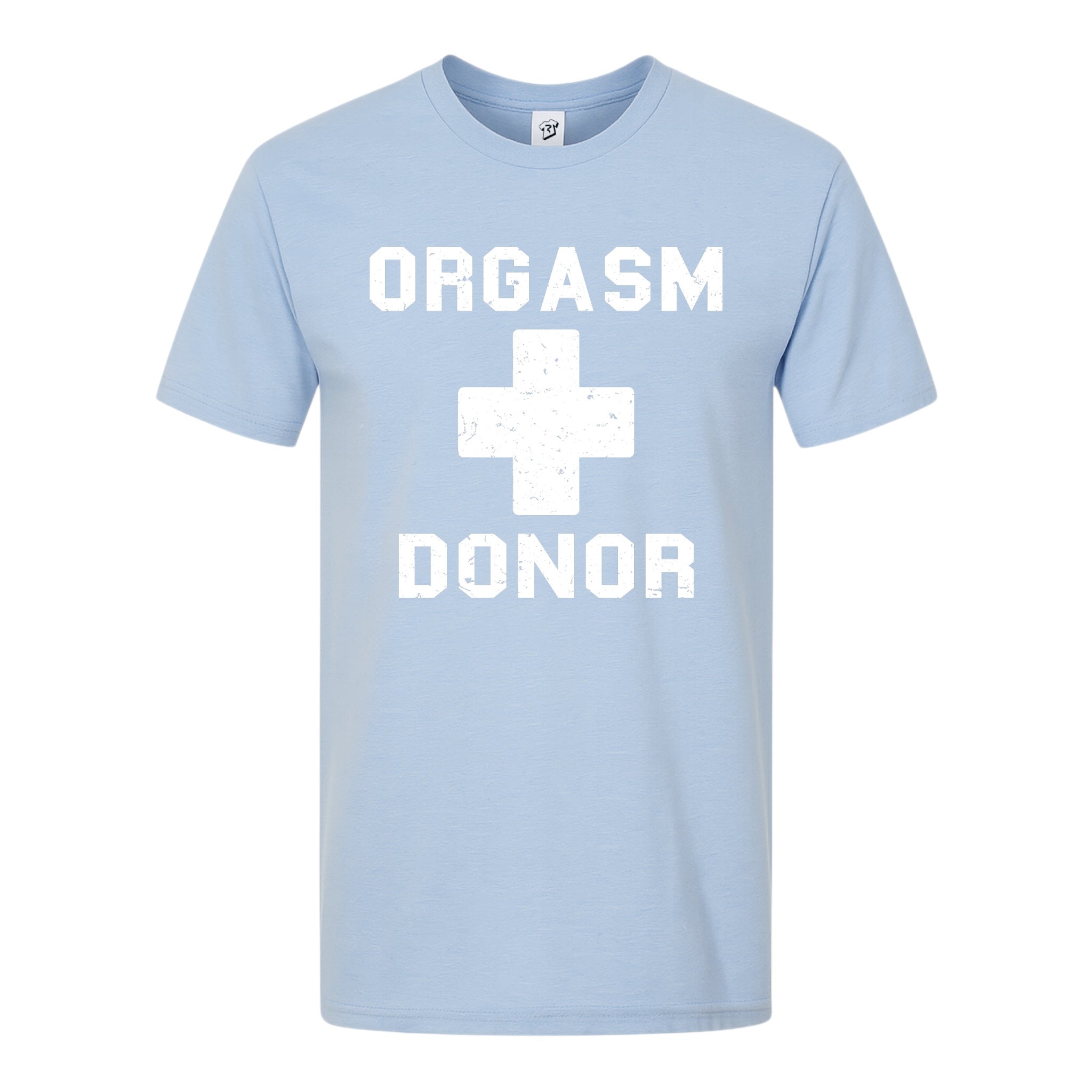 Tees Club graphic tee Orgasm Donor - Premium Tee Black Size M detail