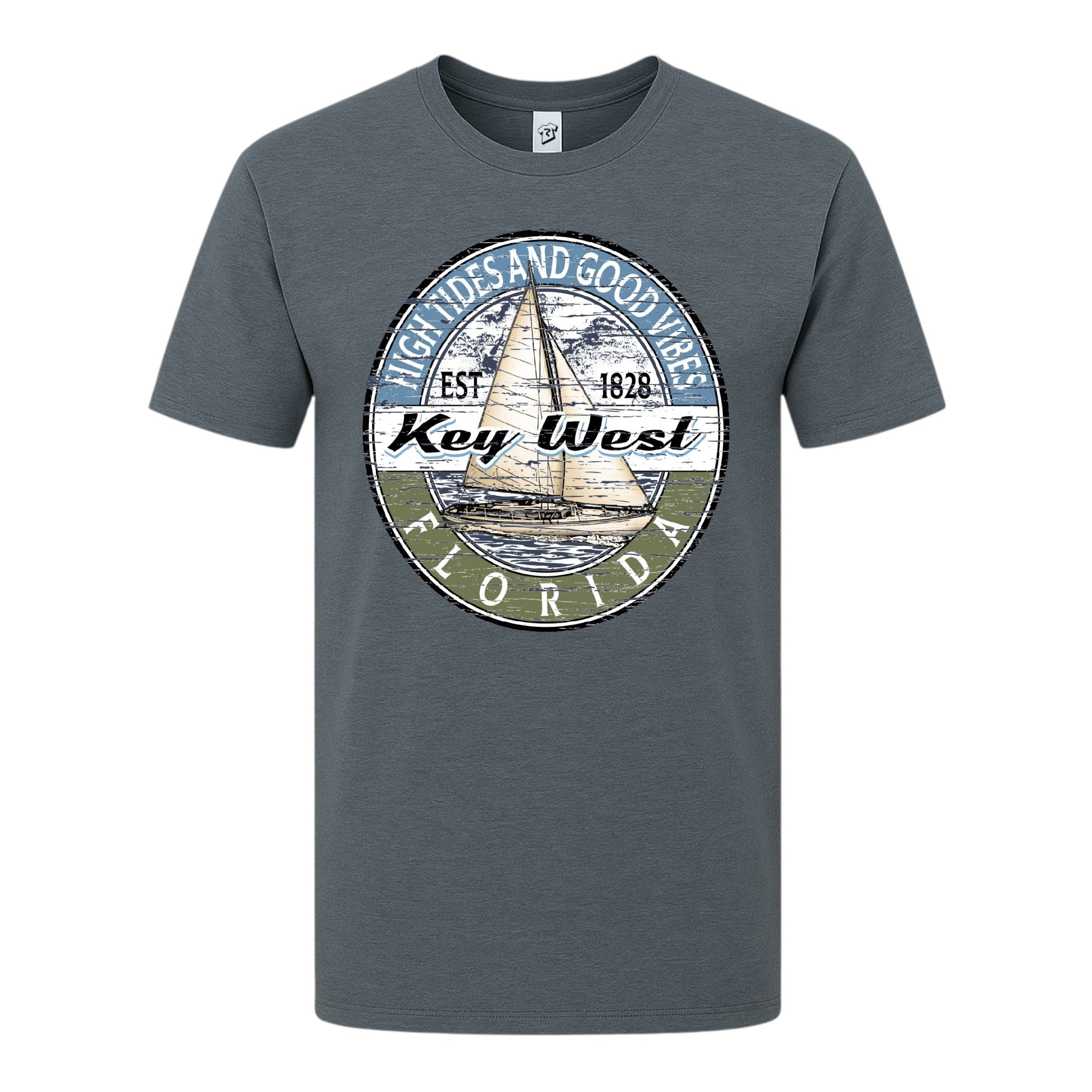 Tees Club graphic tee Sail Boat KW - Premium Tee Black Size M detail