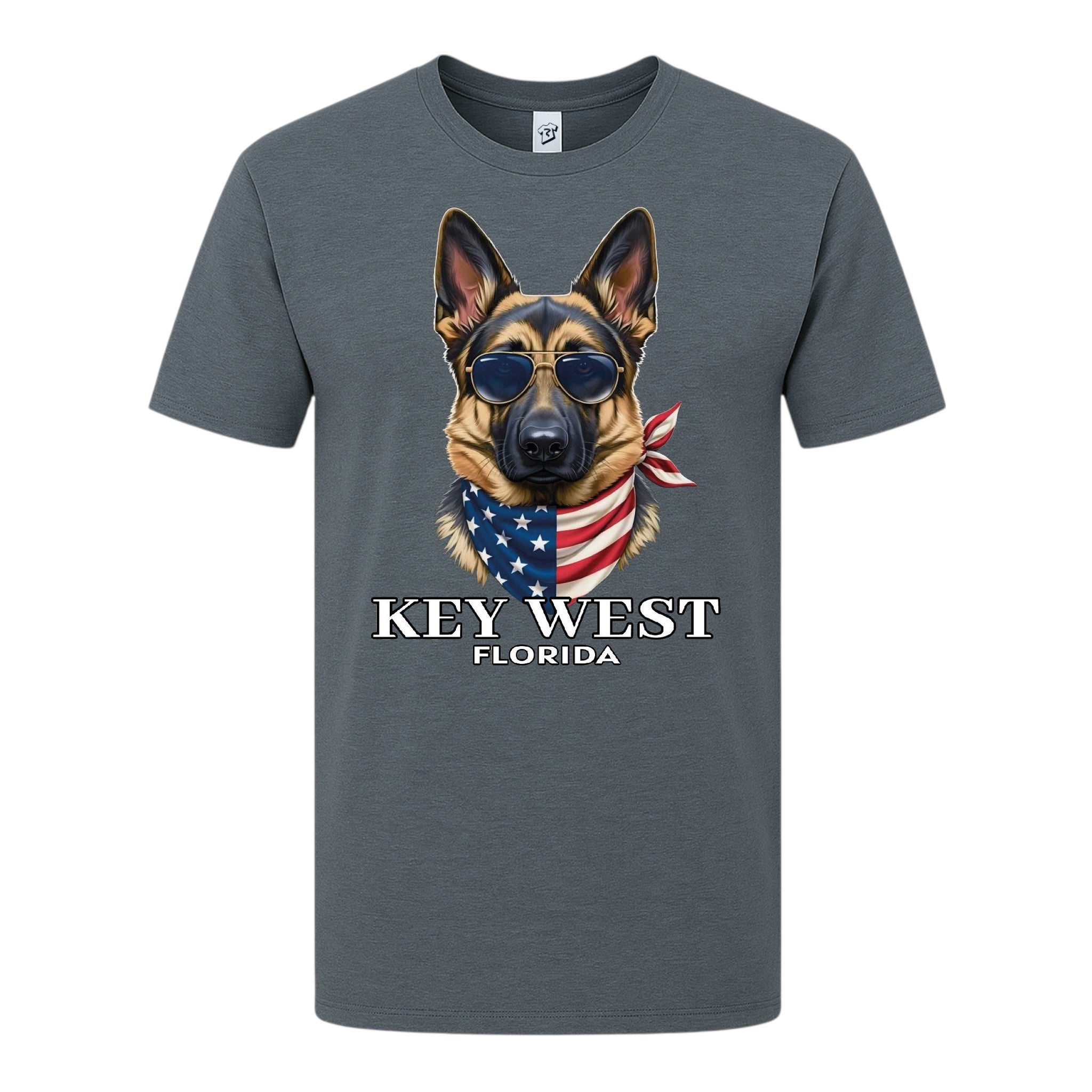 Tees Club graphic tee German Shepherd KW - Premium Tee Black Size M detail