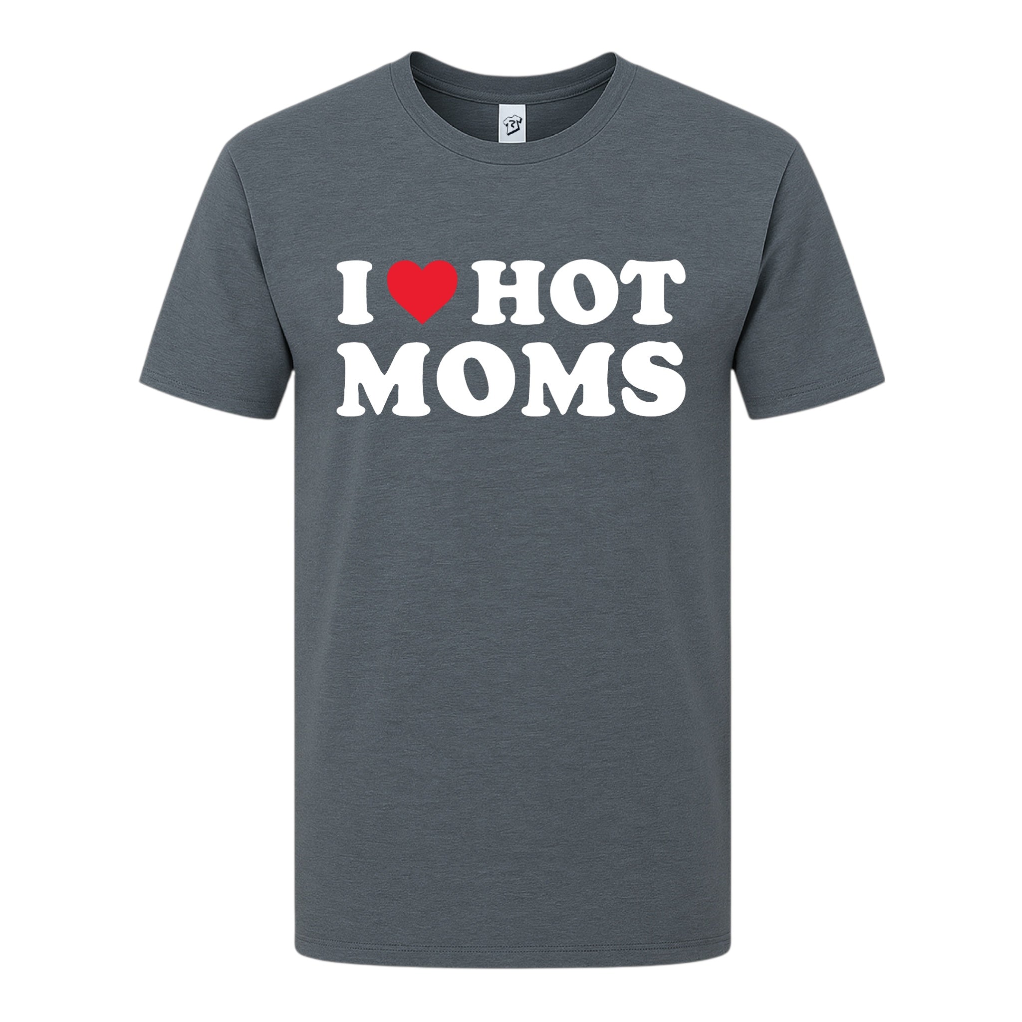 Tees Club graphic tee I Love Hot Moms - Premium Tee Black Size M detail