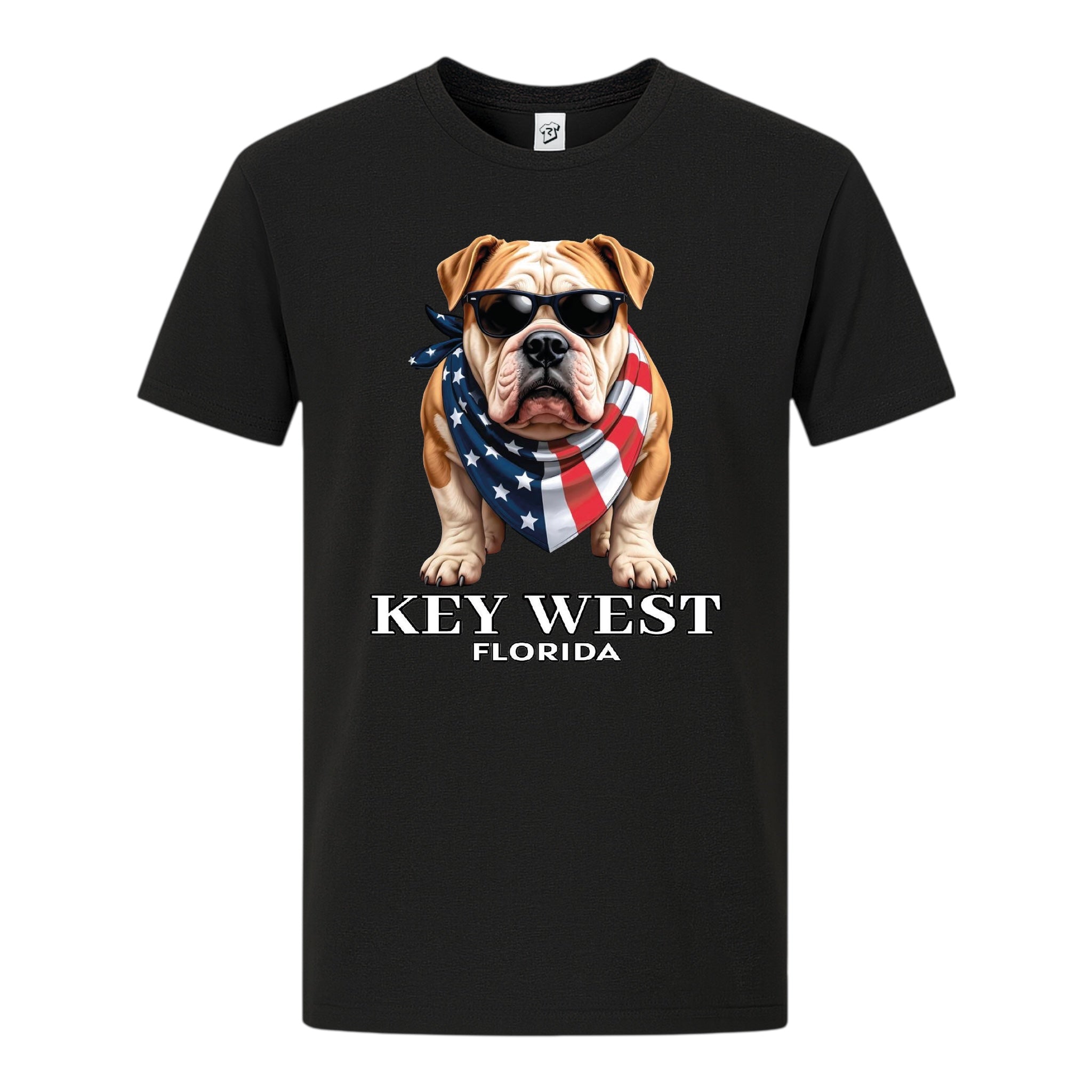 Tees Club graphic tee Bulldog KW - Premium Tee Black Size M detail