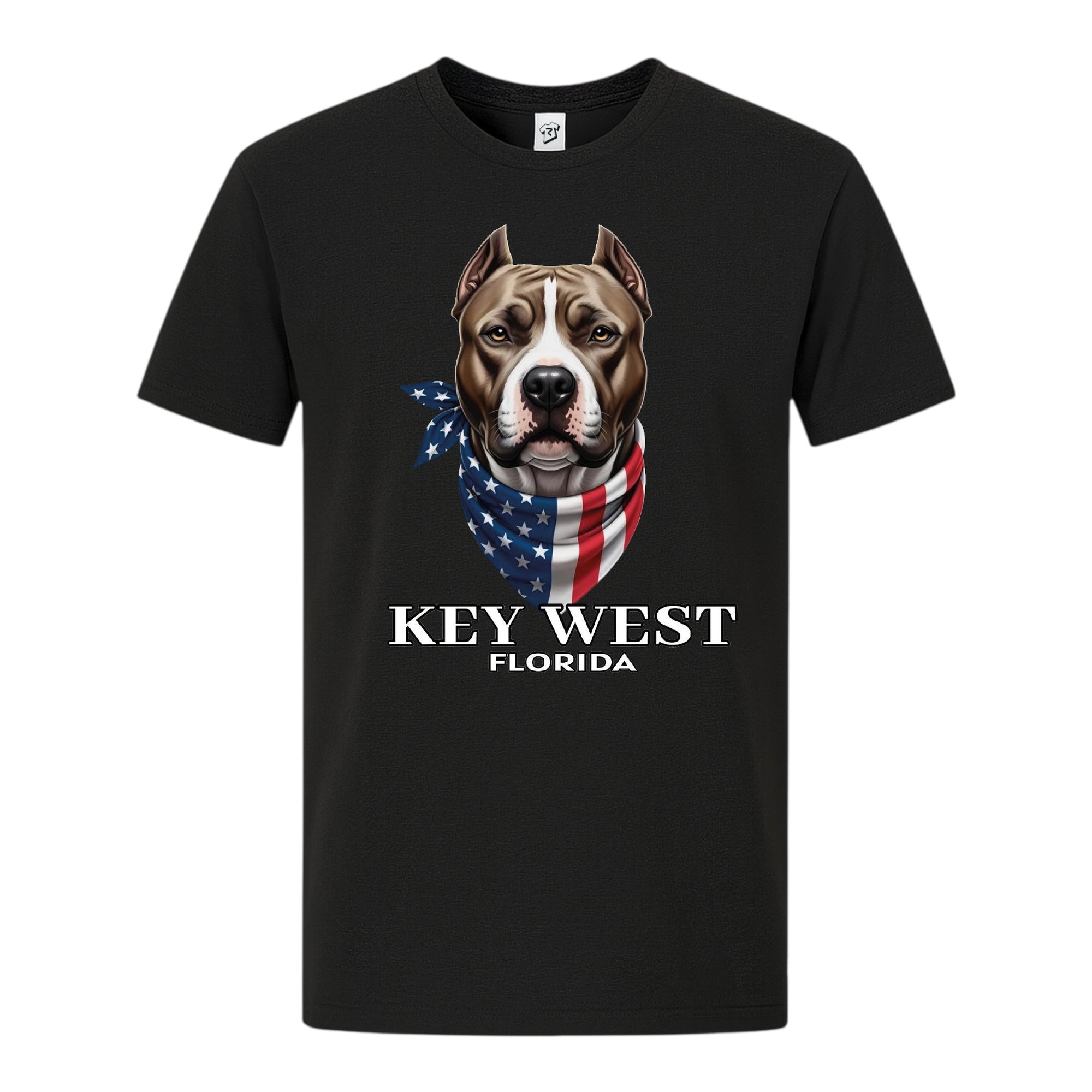 Tees Club graphic tee Pitbull KW - Premium Tee Black Size S back view