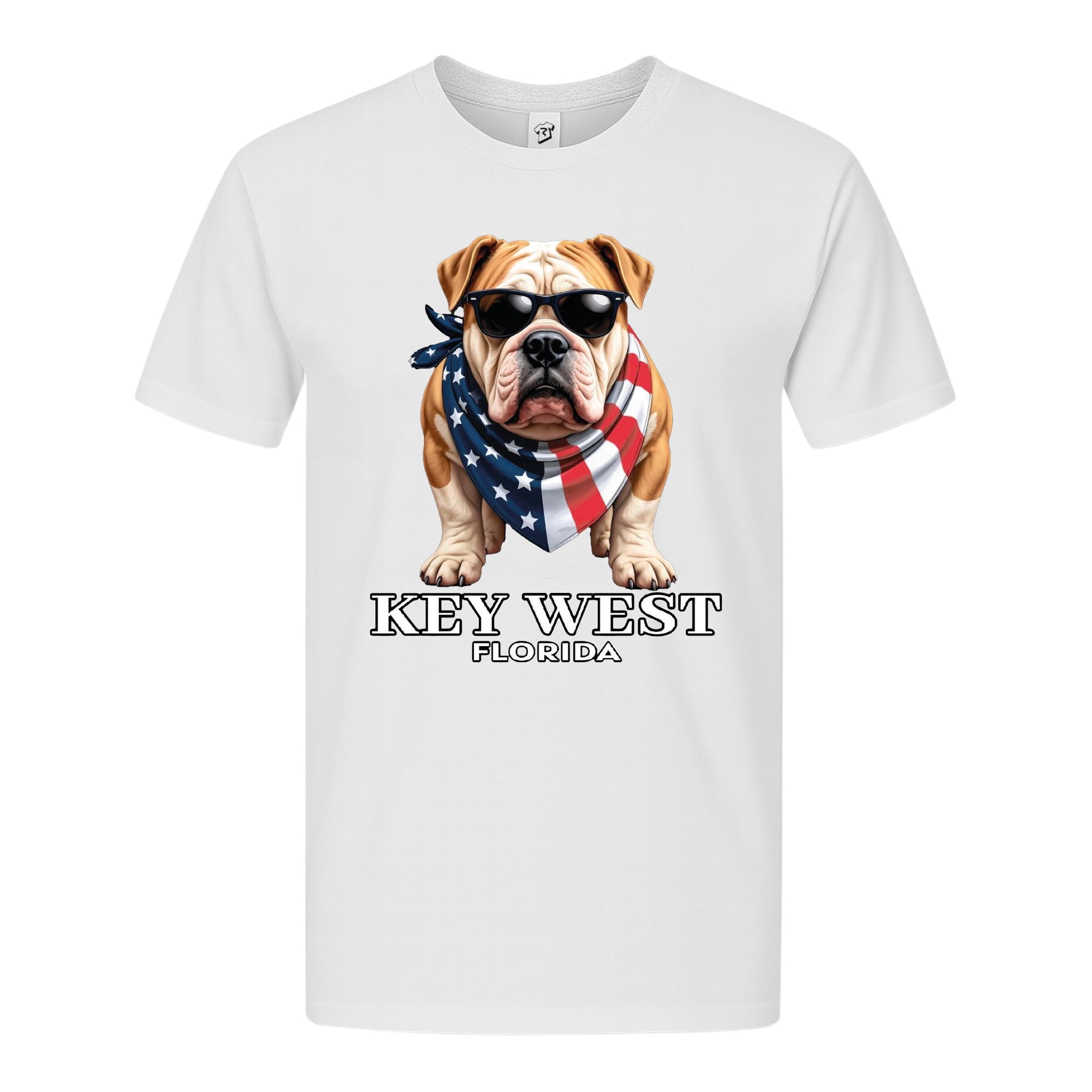 Tees Club graphic tee Bulldog KW - Premium Tee Black Size S back view