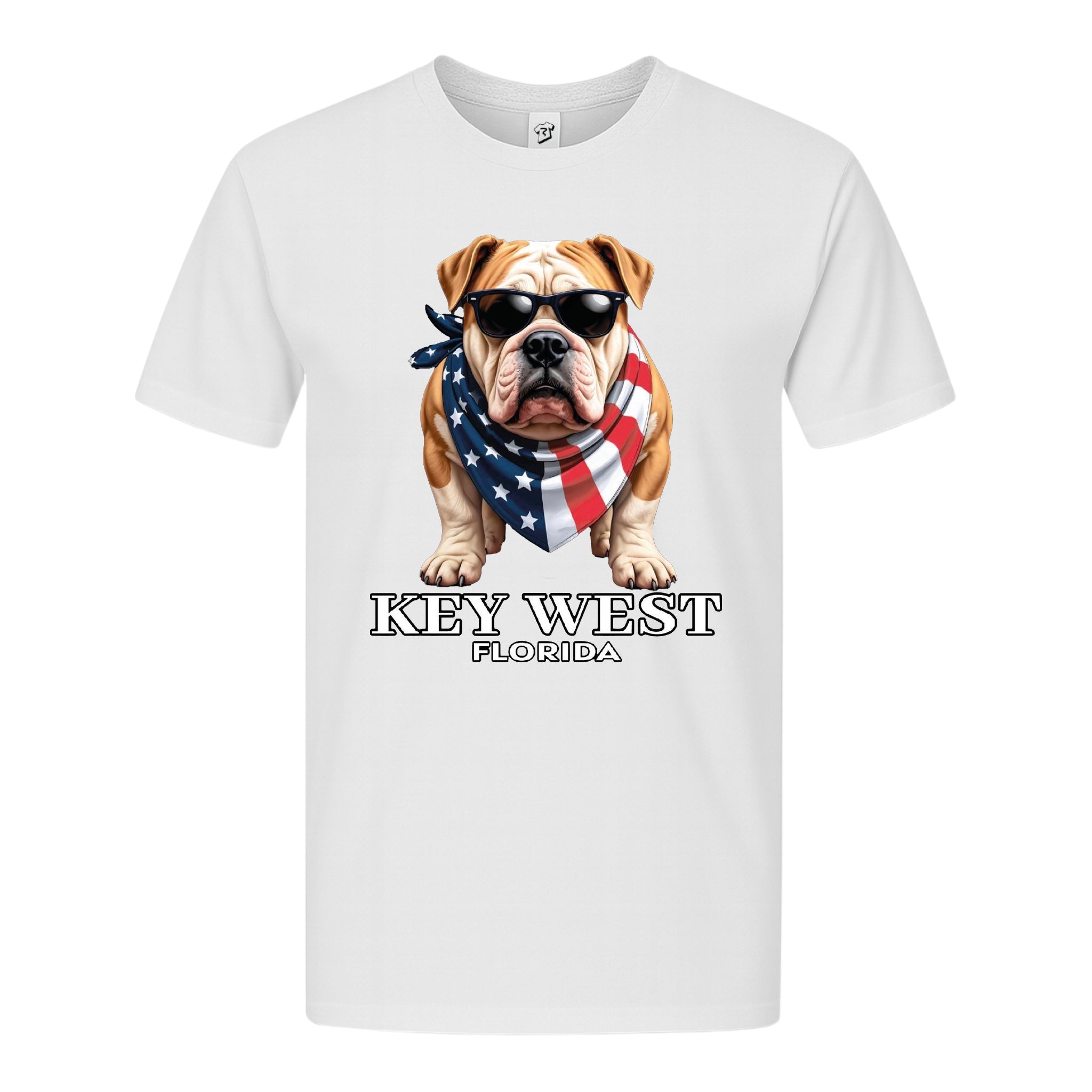 Tees Club graphic tee Bulldog KW - Premium Tee Black Size S back view