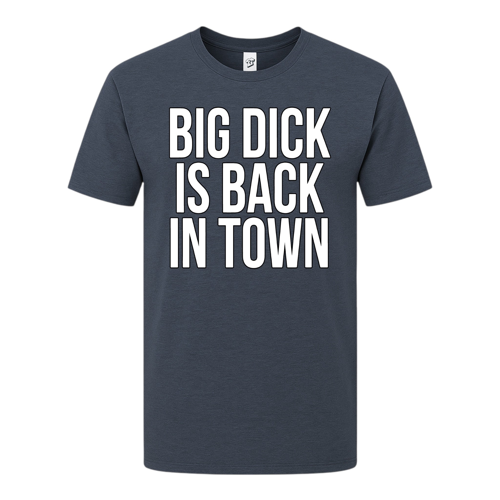 Tees Club graphic tee Big Dick Is Back in Town - Premium Tee Black Size M detail