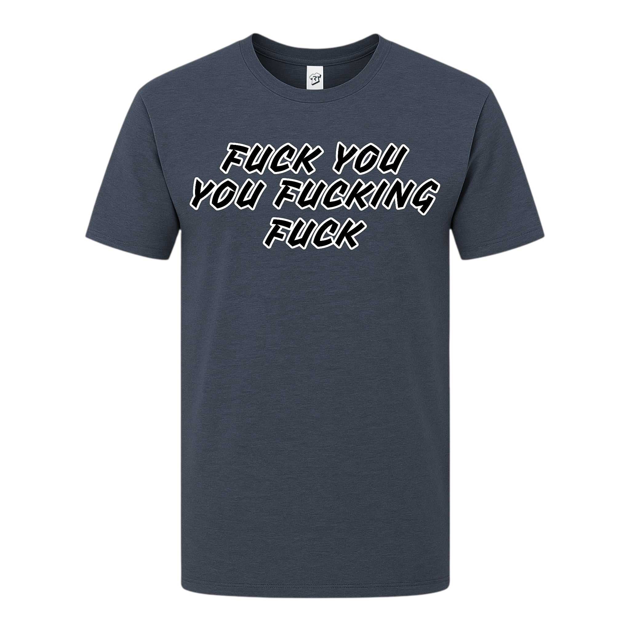 Tees Club graphic tee Fuck You You Fucking Fuck - Premium Tee Black Size M detail