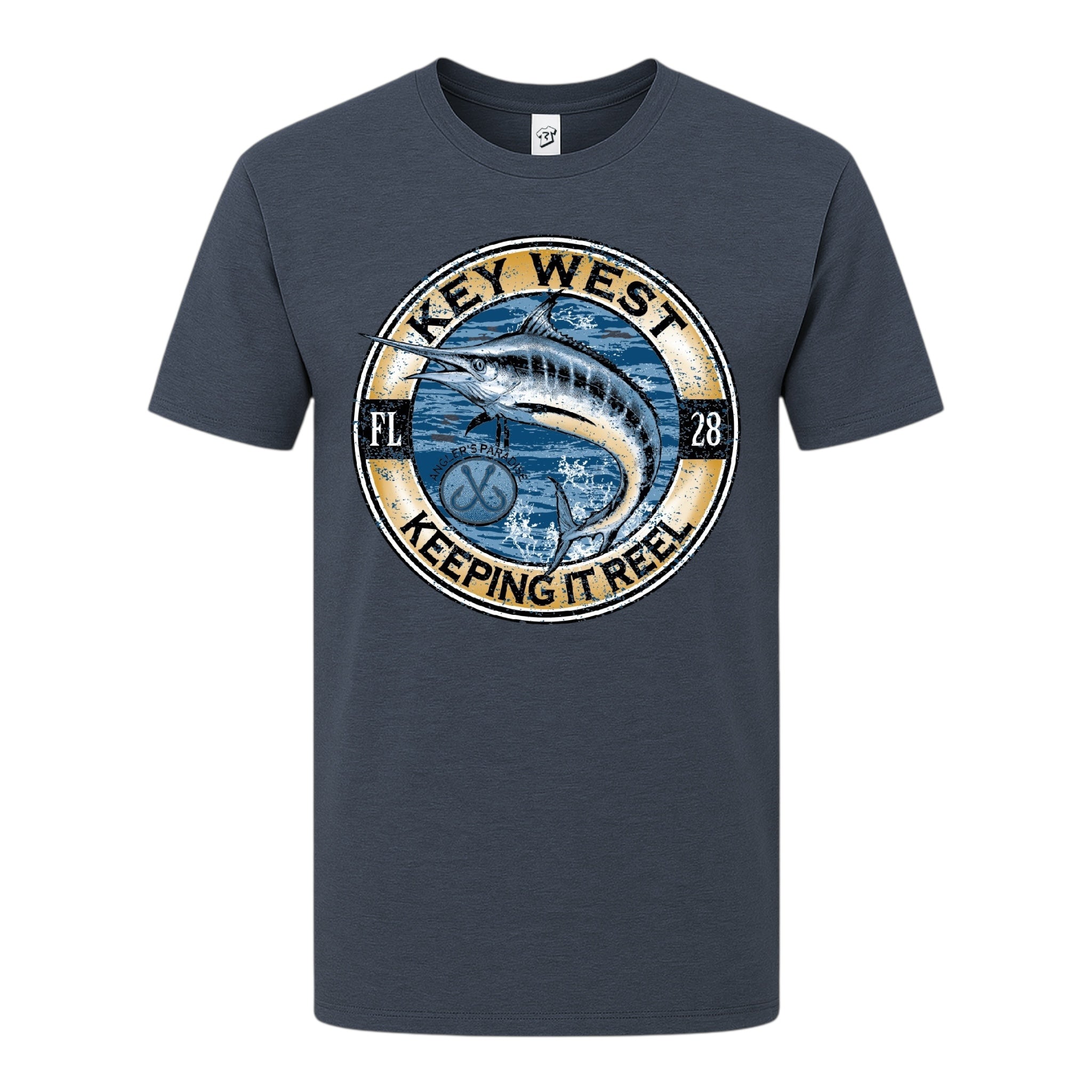 Tees Club graphic tee Marlin Fish KW - Premium Tee Black Size M detail