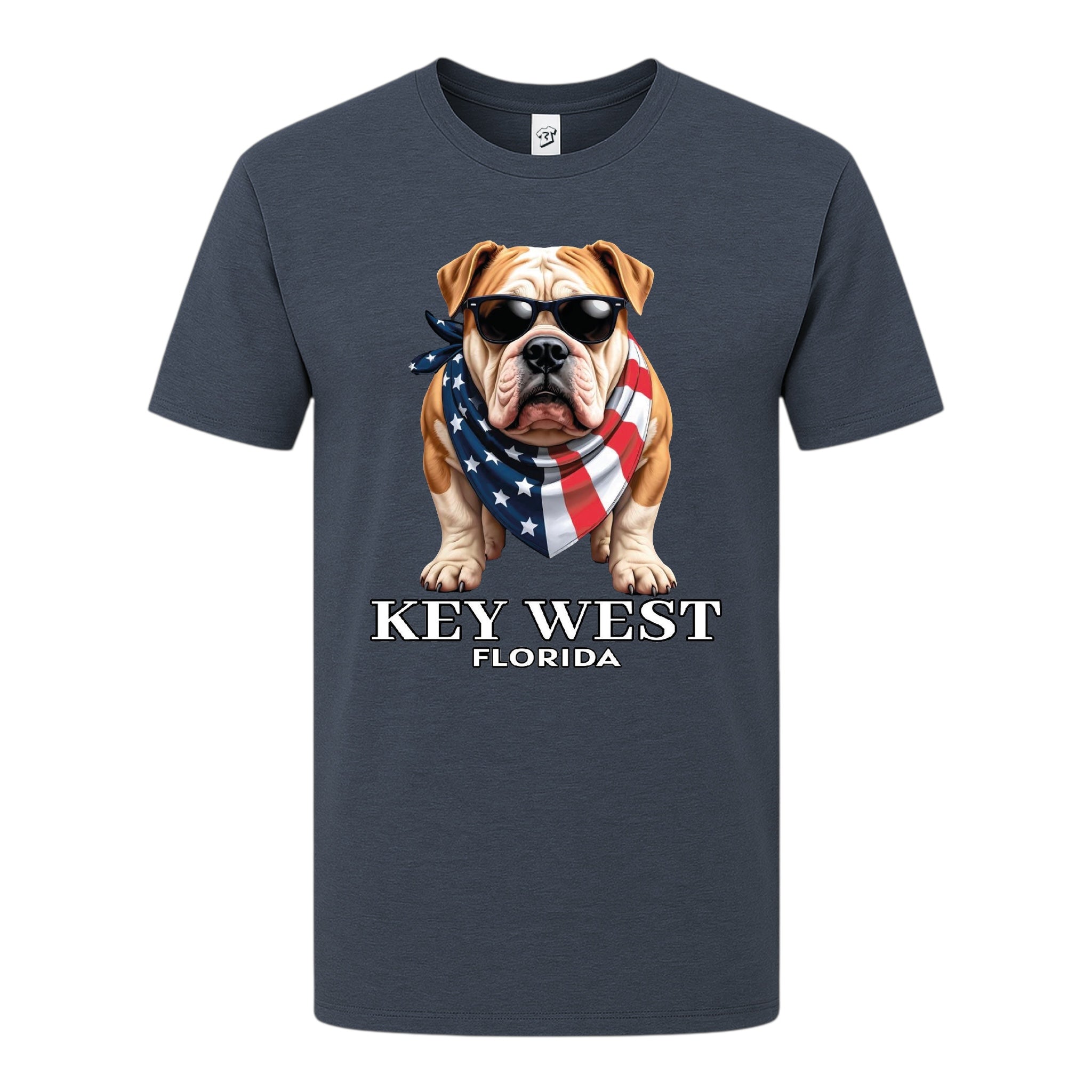 Tees Club graphic tee Bulldog KW - Premium Tee Black Size S front view