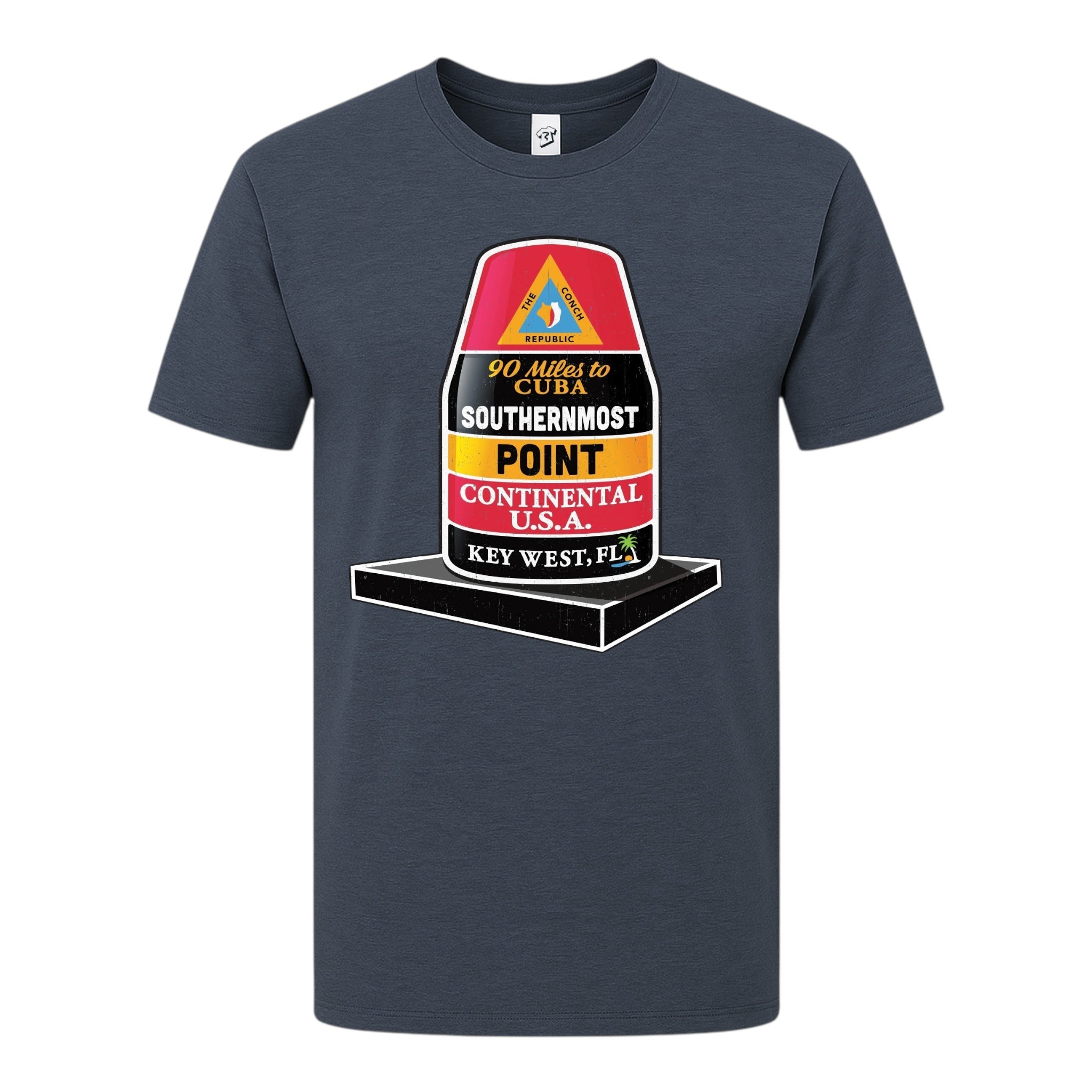 Tees Club graphic tee Southernmost Point KW - Premium Tee Black Size M detail