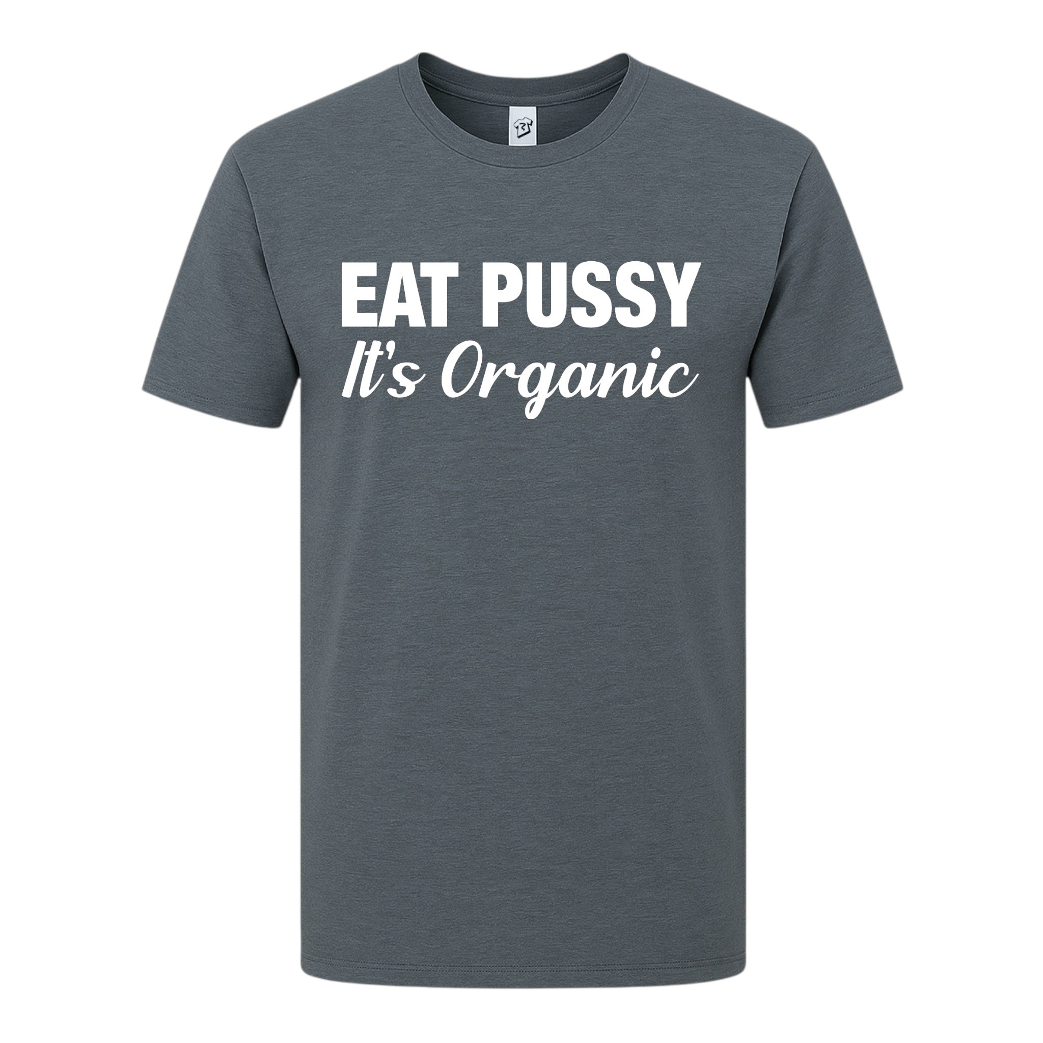 Tees Club graphic tee Eat Pussy It's Organic - Premium Tee Black Size M detail