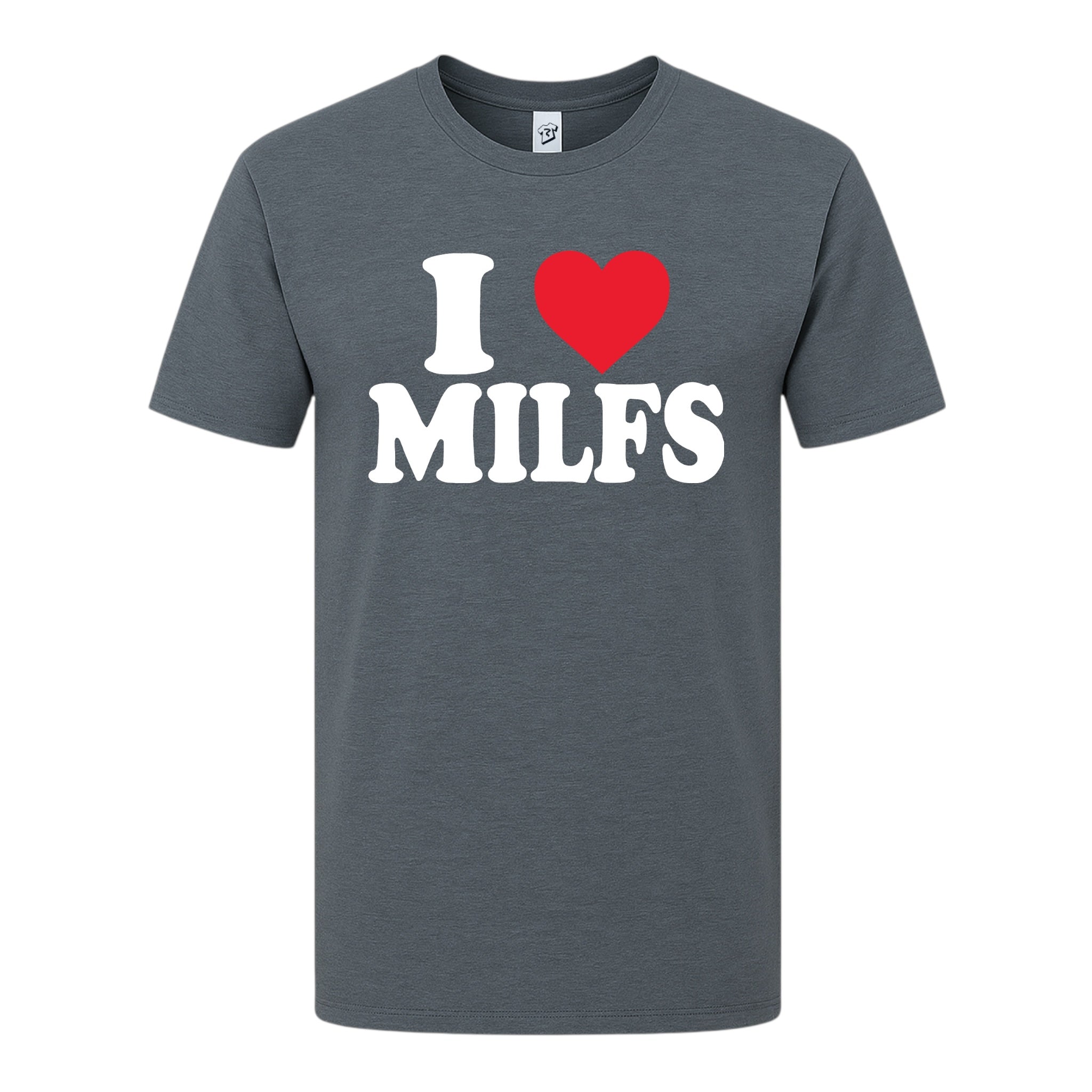 Tees Club graphic tee I Love MILFS - Premium Tee Black Size M detail