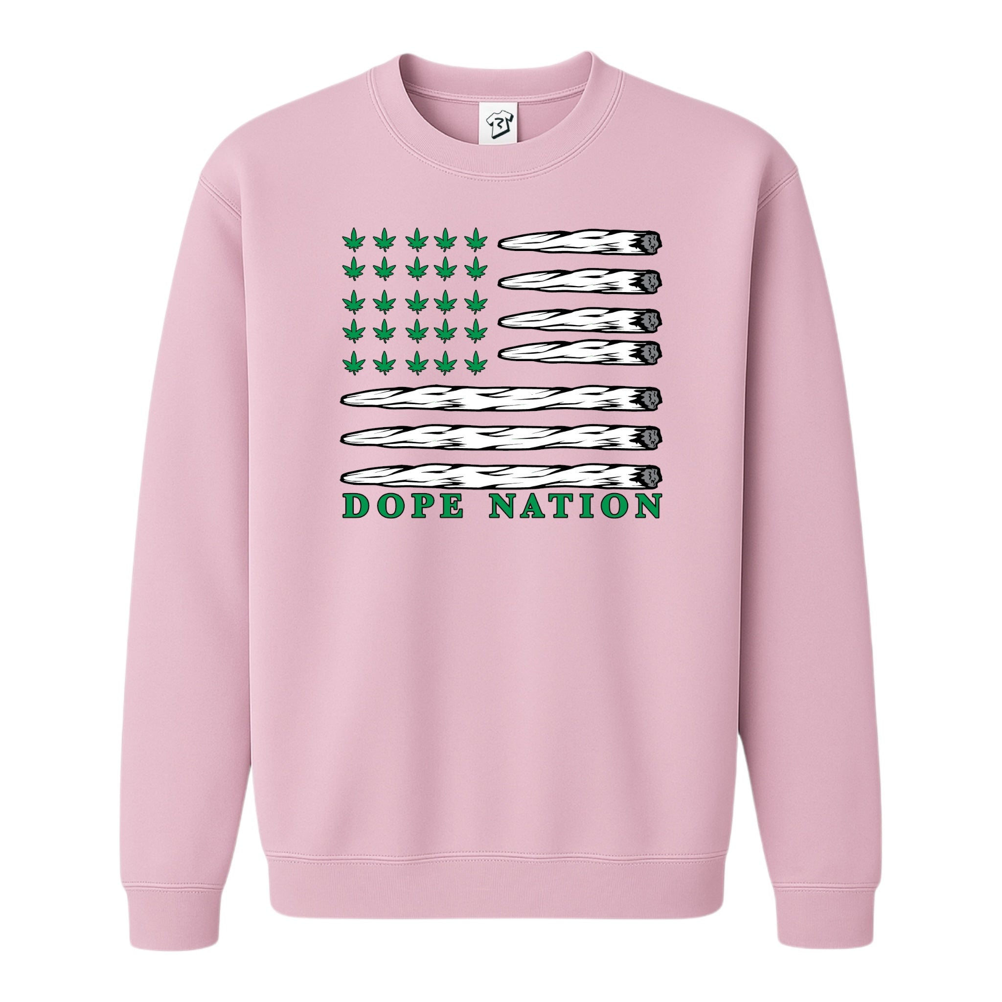 Tees Club crewneck sweatshirt Dope Nation - Sweatshirt Black Size M detail