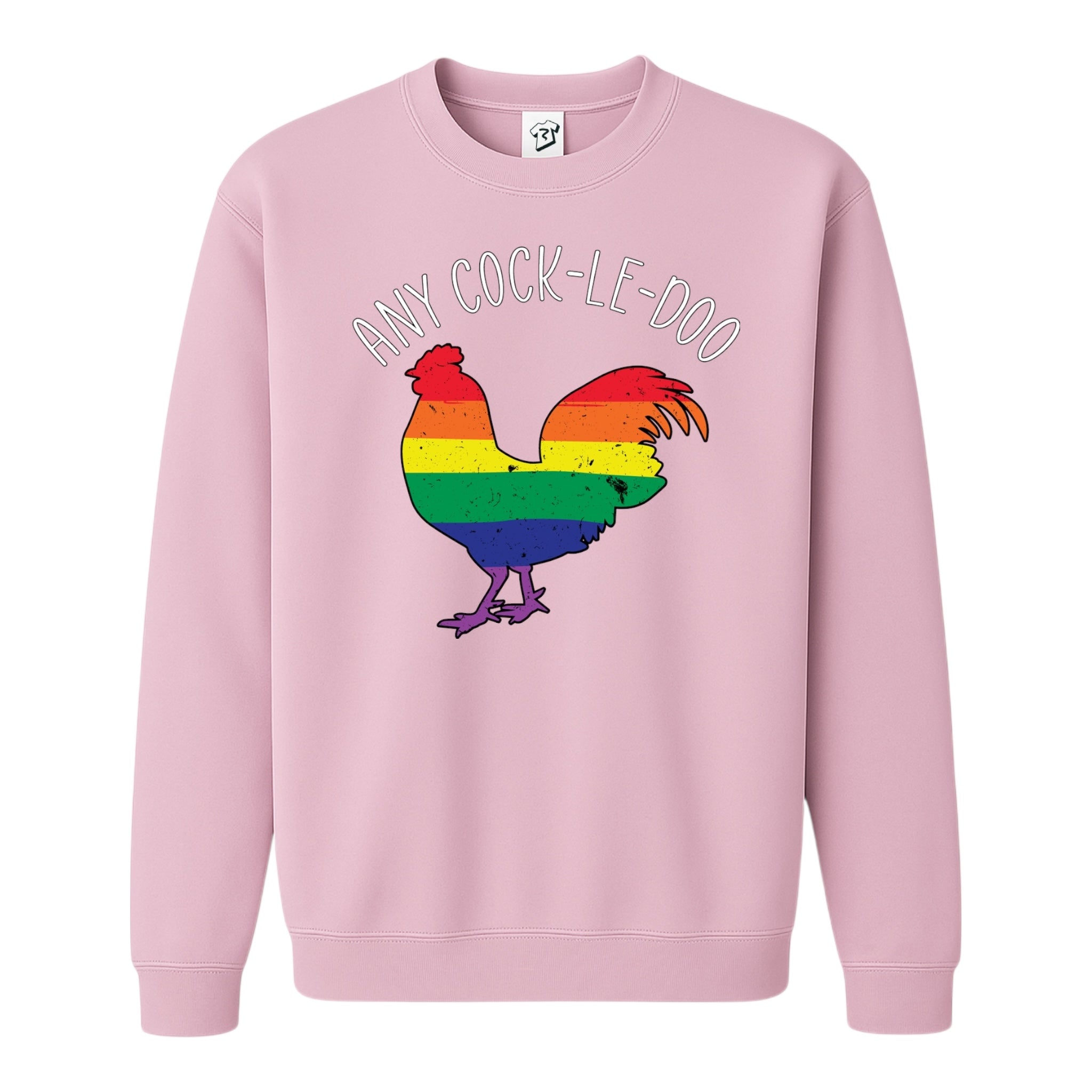 Tees Club crewneck sweatshirt Any Cock I'll Do - Sweatshirt Black Size M detail