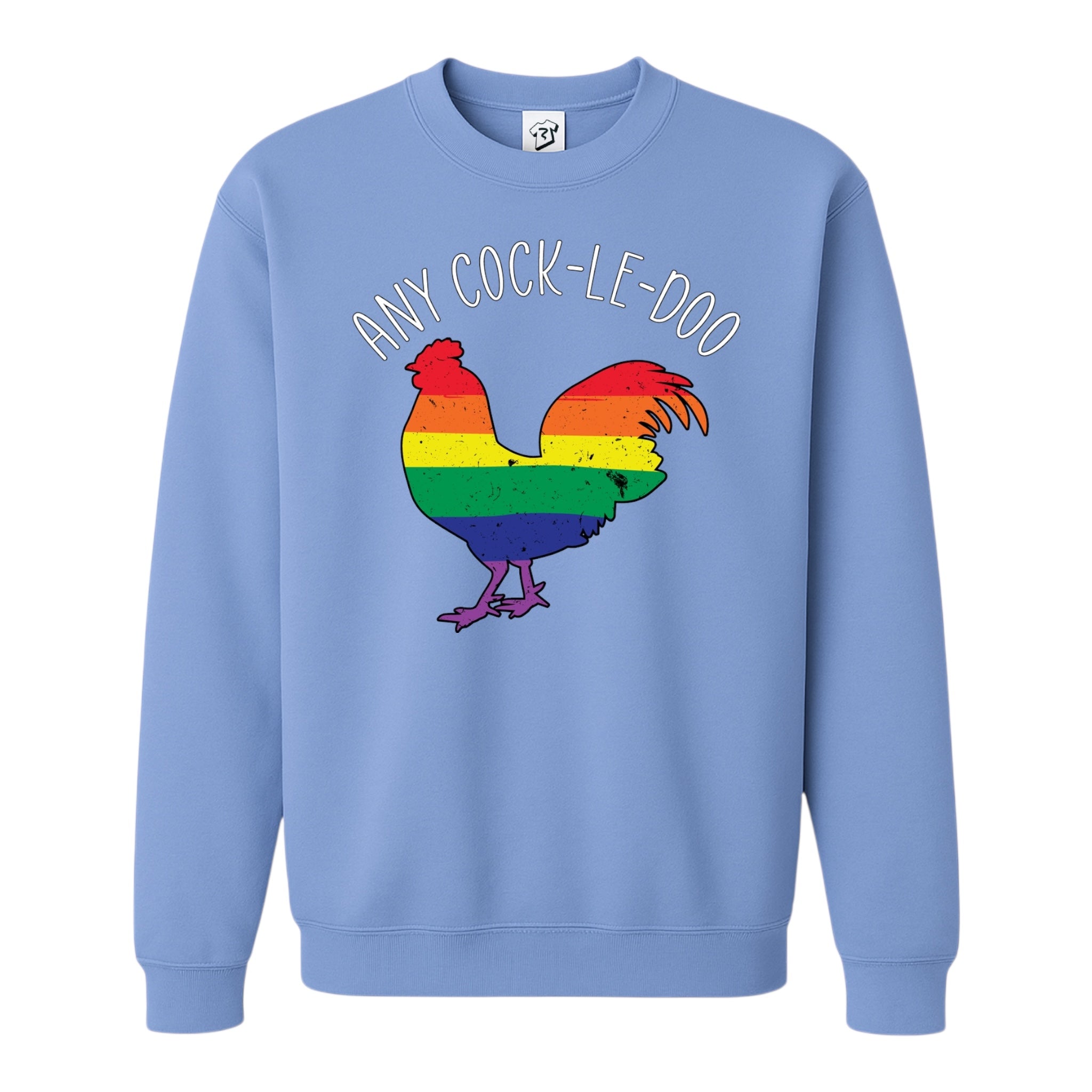 Tees Club crewneck sweatshirt Any Cock I'll Do - Sweatshirt Black Size M detail