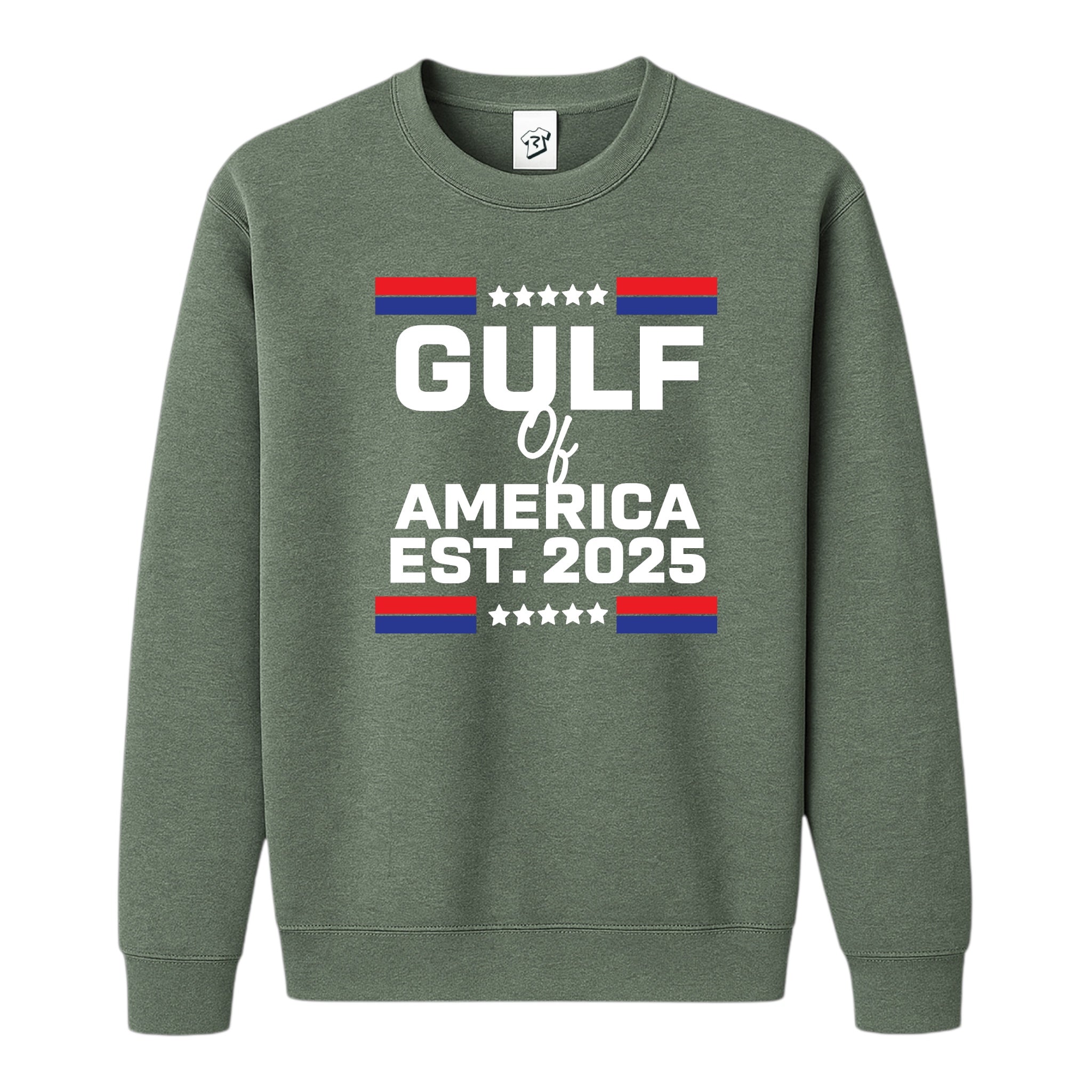 Tees Club crewneck sweatshirt Gulf of America EST 2025 - Sweatshirt Black Size M detail