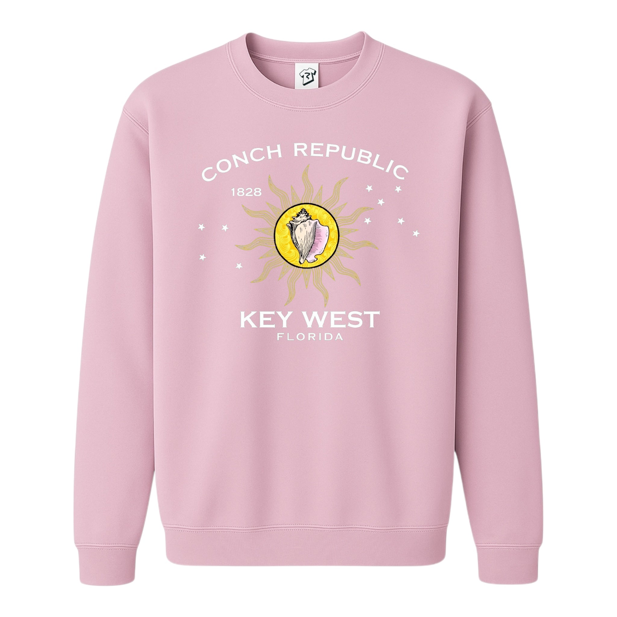 Tees Club crewneck sweatshirt Conch Republic KW - Sweatshirt Black Size M detail