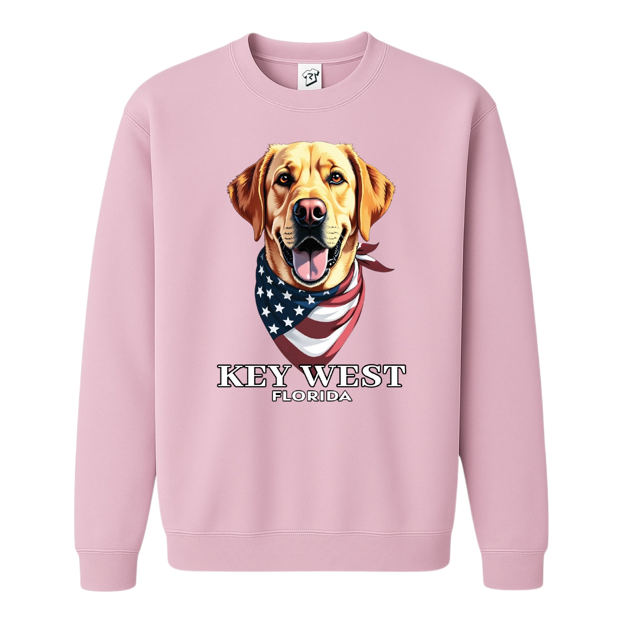 Tees Club crewneck sweatshirt Golden Retriever KW - Sweatshirt Black Size M detail