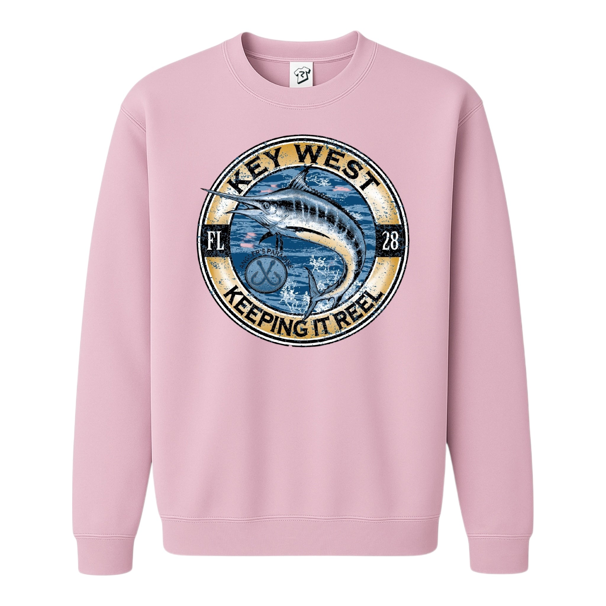 Tees Club crewneck sweatshirt Marlin Fish KW - Sweatshirt Black Size M detail