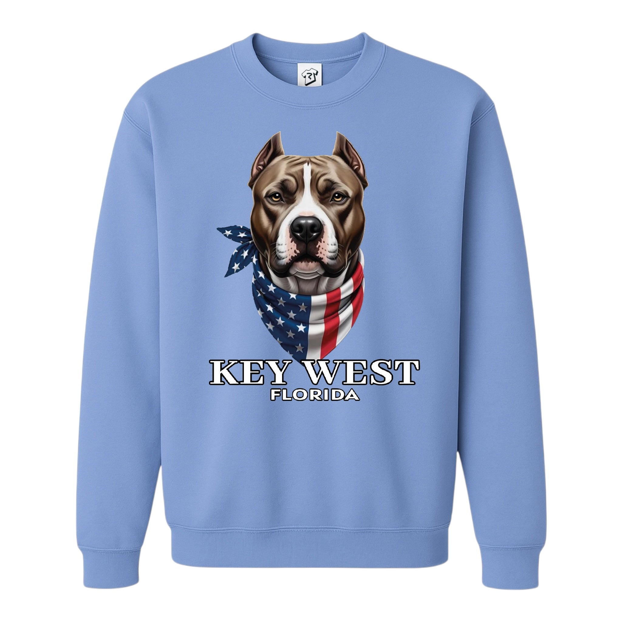 Tees Club crewneck sweatshirt Pitbull KW - Sweatshirt Black Size M detail