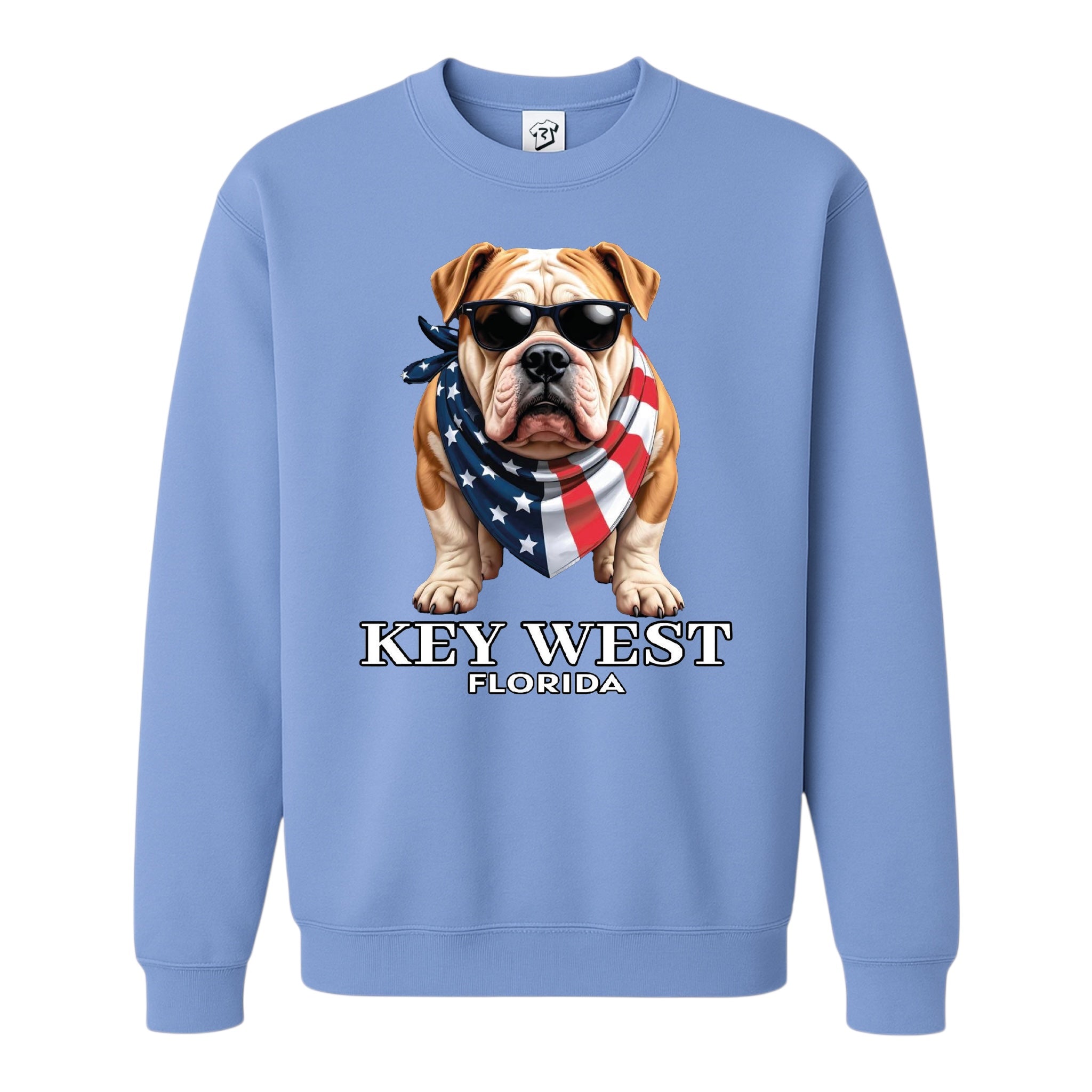 Tees Club crewneck sweatshirt Bulldog KW - Sweatshirt Black Size M detail