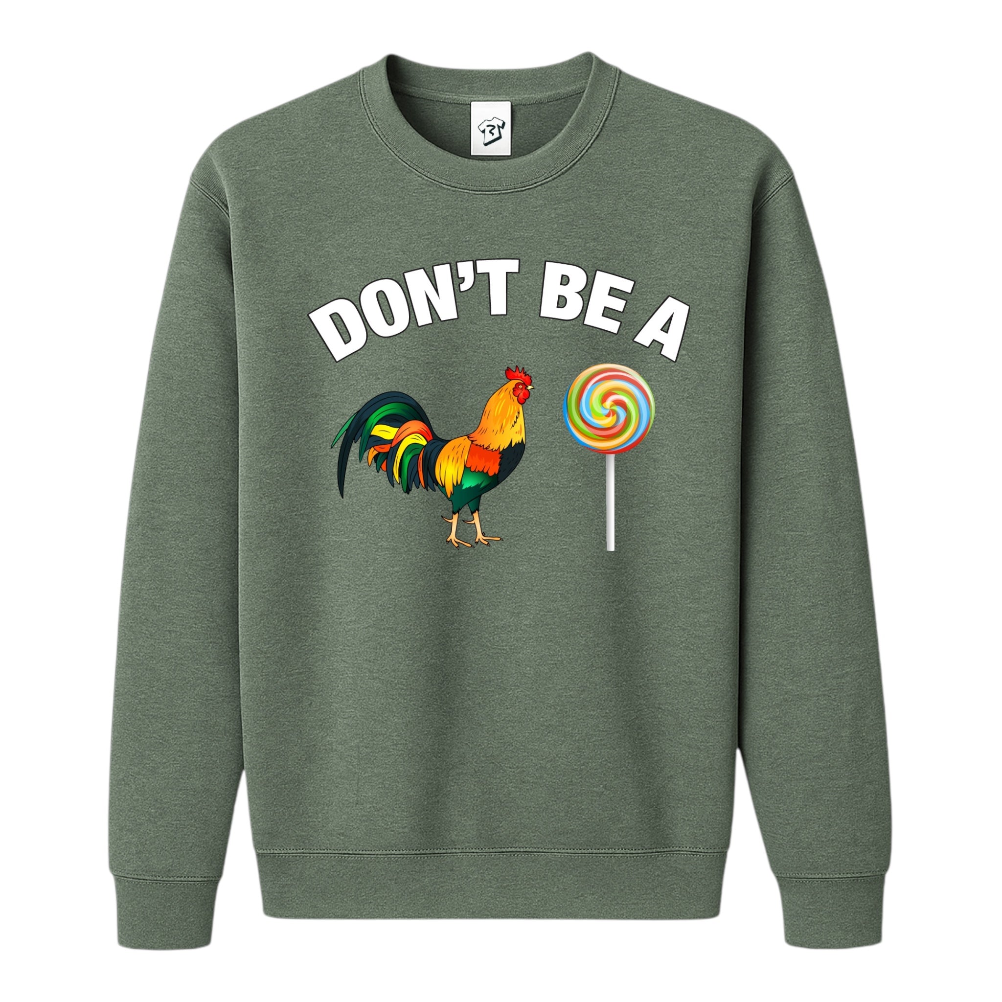 Tees Club crewneck sweatshirt Don't Be a Cock Sucker - Sweatshirt Black Size M detail