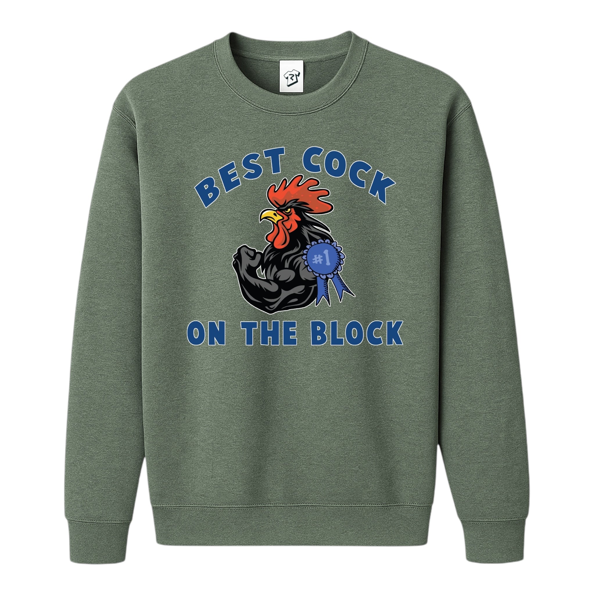 Tees Club crewneck sweatshirt Best Cock On The Block - Sweatshirt Black Size M detail