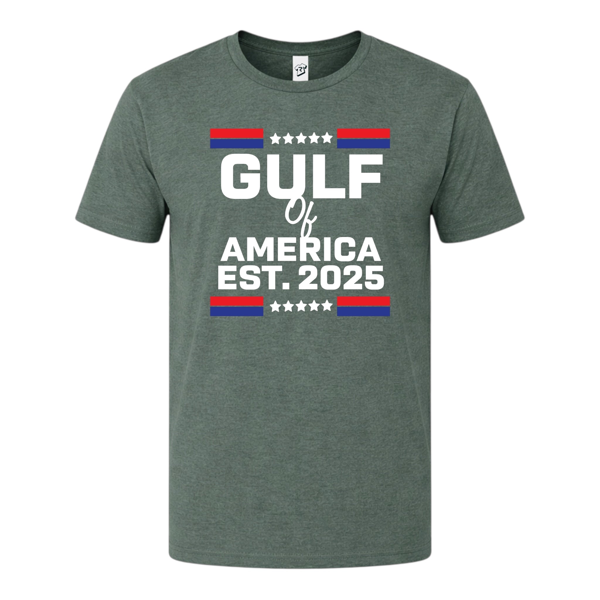 Tees Club graphic tee Gulf of America EST 2025 - Premium Tee Black Size L detail