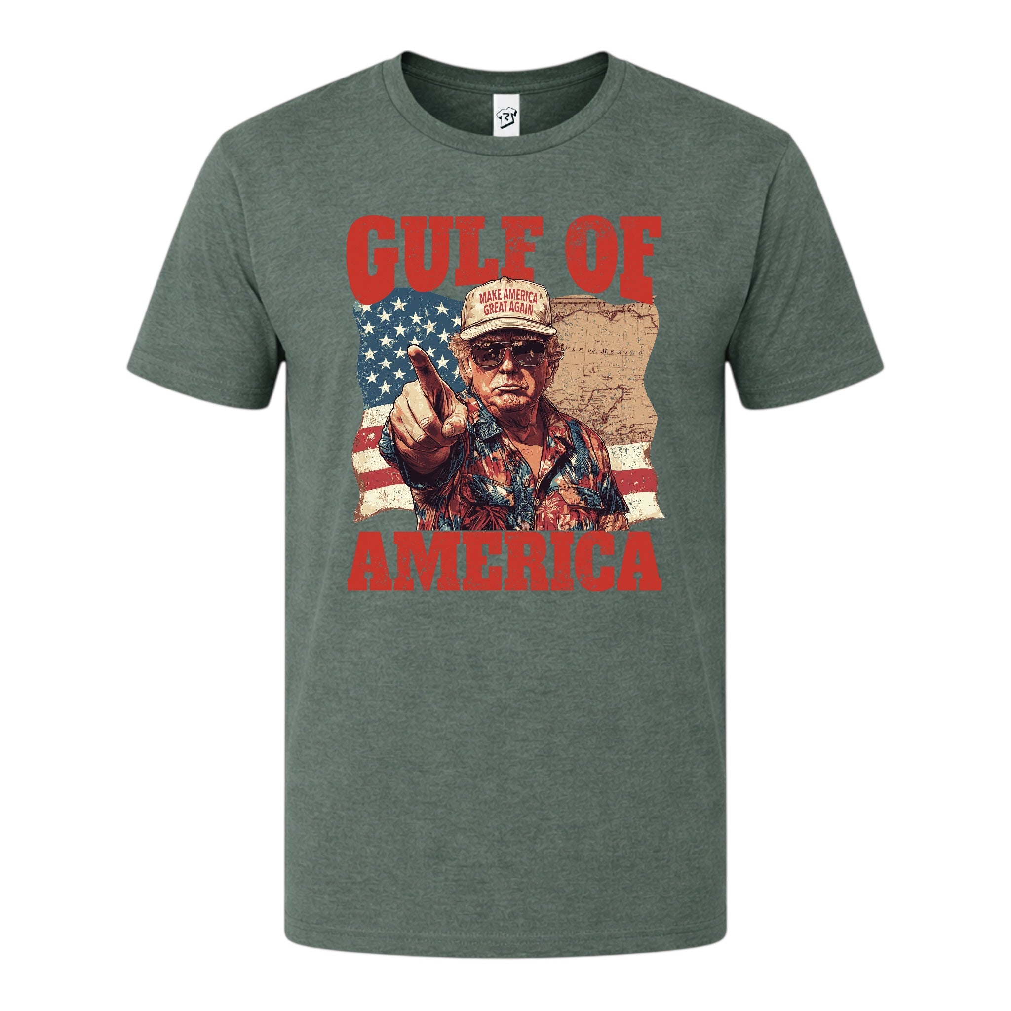 Tees Club graphic tee Gulf of America Jimmy Buffett - Premium Tee Black Size XL detail