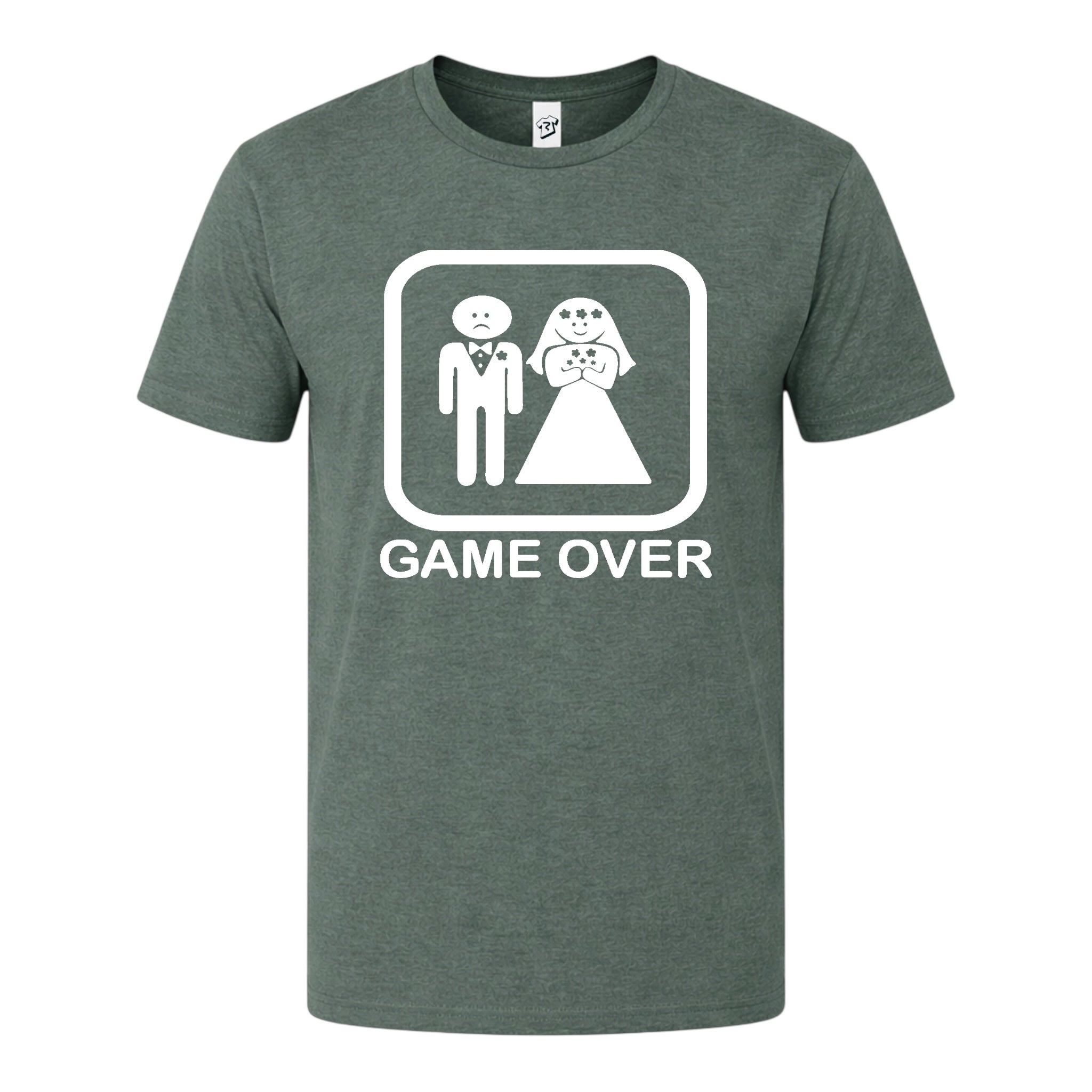 Tees Club graphic tee Game Over - Premium Tee Black Size L detail