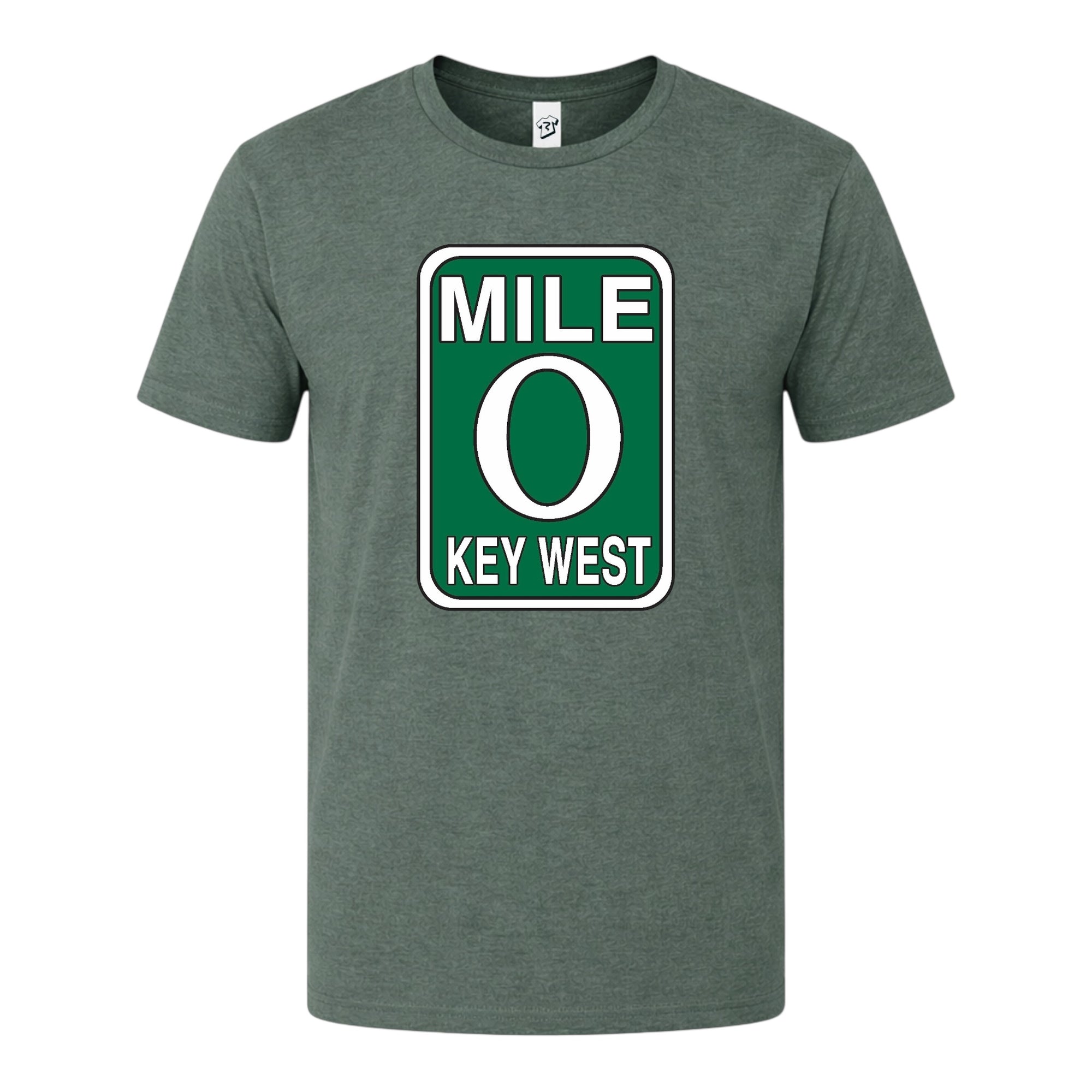 Tees Club graphic tee Mile 0 KW - Premium Tee Black Size S front view