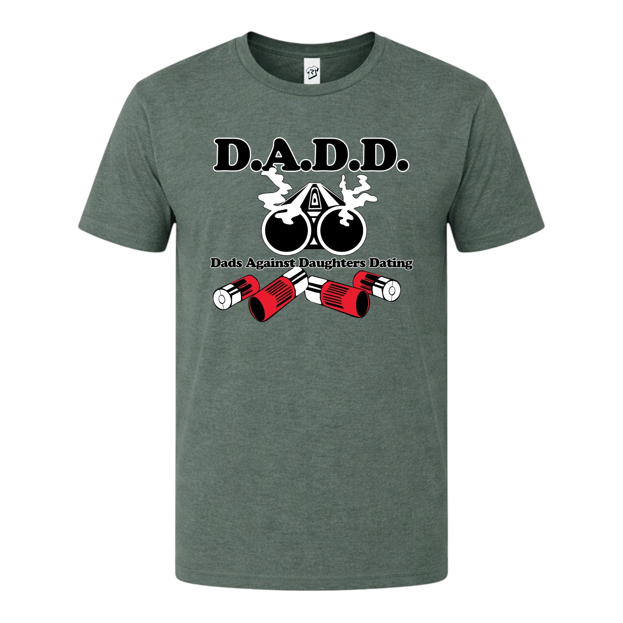 Tees Club graphic tee D.A.D.D. (Dads Against Daughter Daiting) - Premium Tee Black Size XL detail