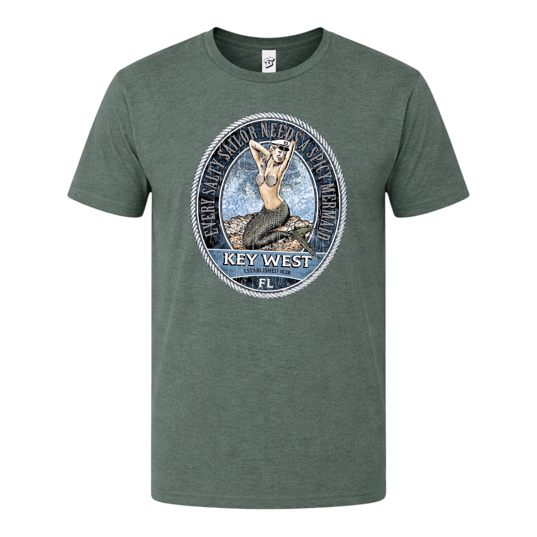 Tees Club graphic tee Mermaid KW - Premium Tee Black Size XL detail