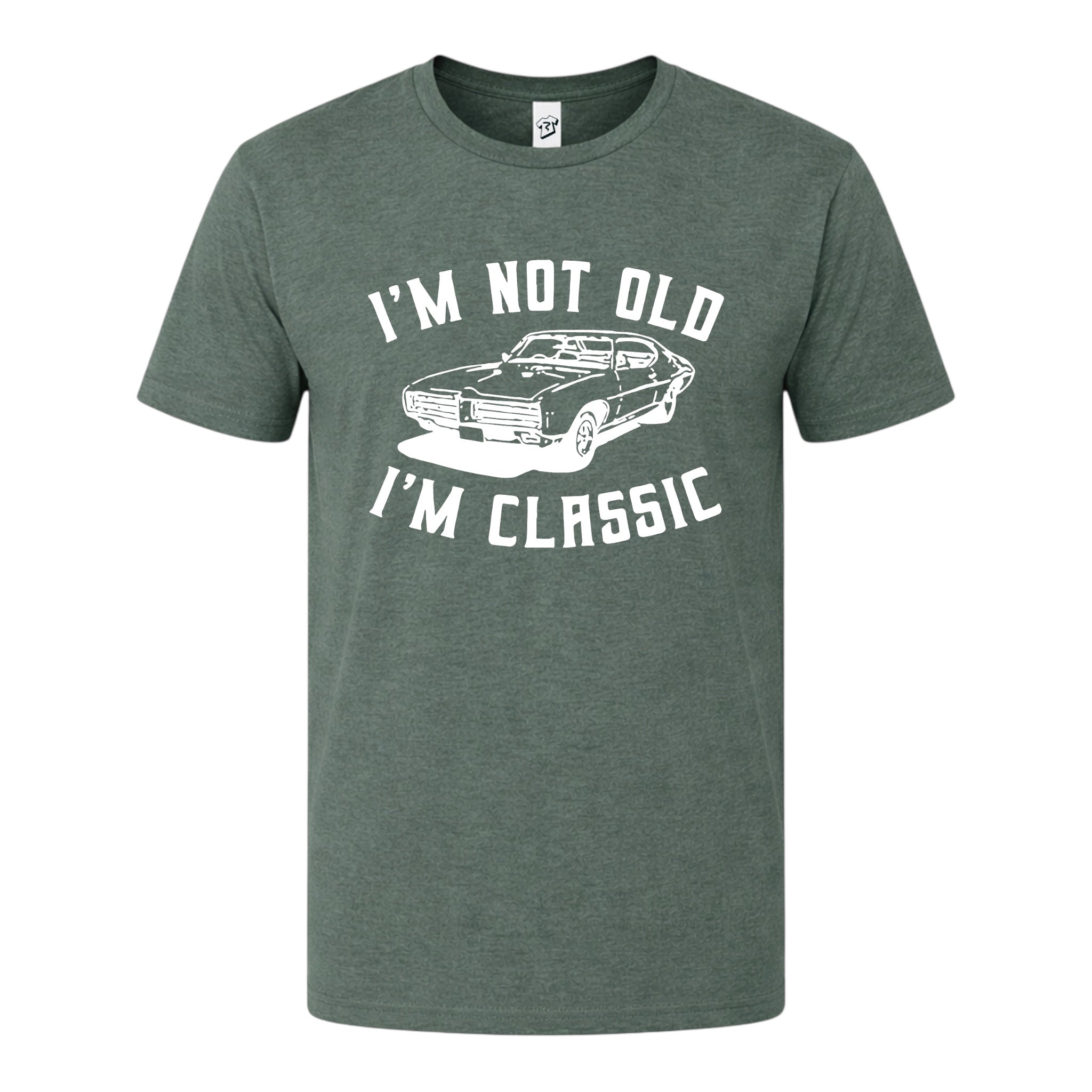 Tees Club graphic tee I'm Not Old I'm Classic - Premium Tee Black Size L detail
