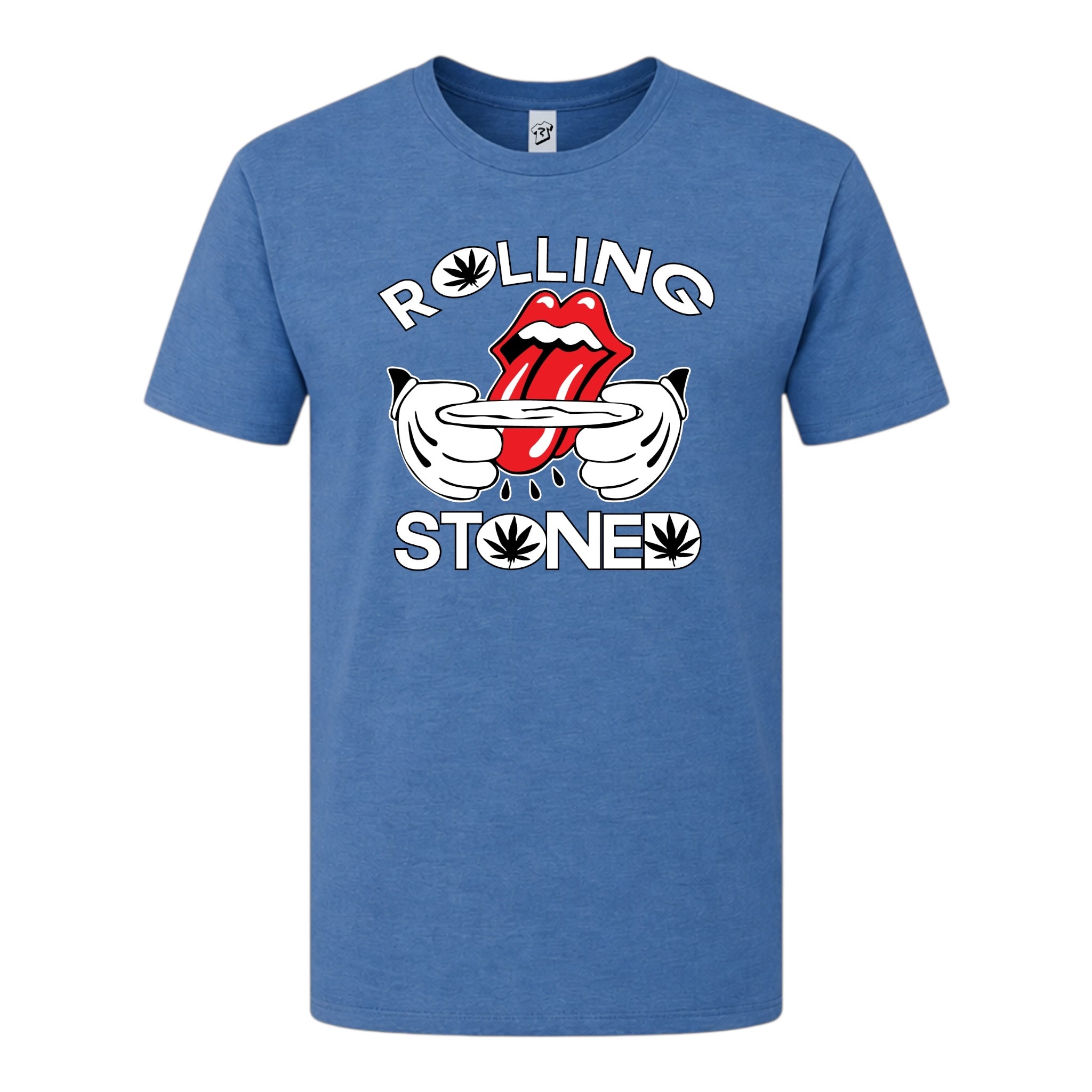 Tees Club graphic tee Rolling Stoned - Premium Tee Black Size M detail