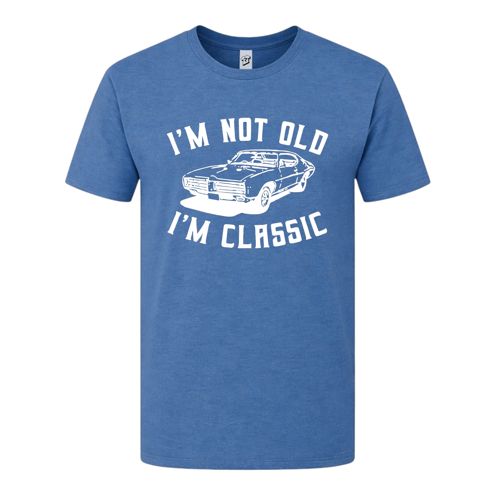 Tees Club graphic tee I'm Not Old I'm Classic - Premium Tee Black Size S front view