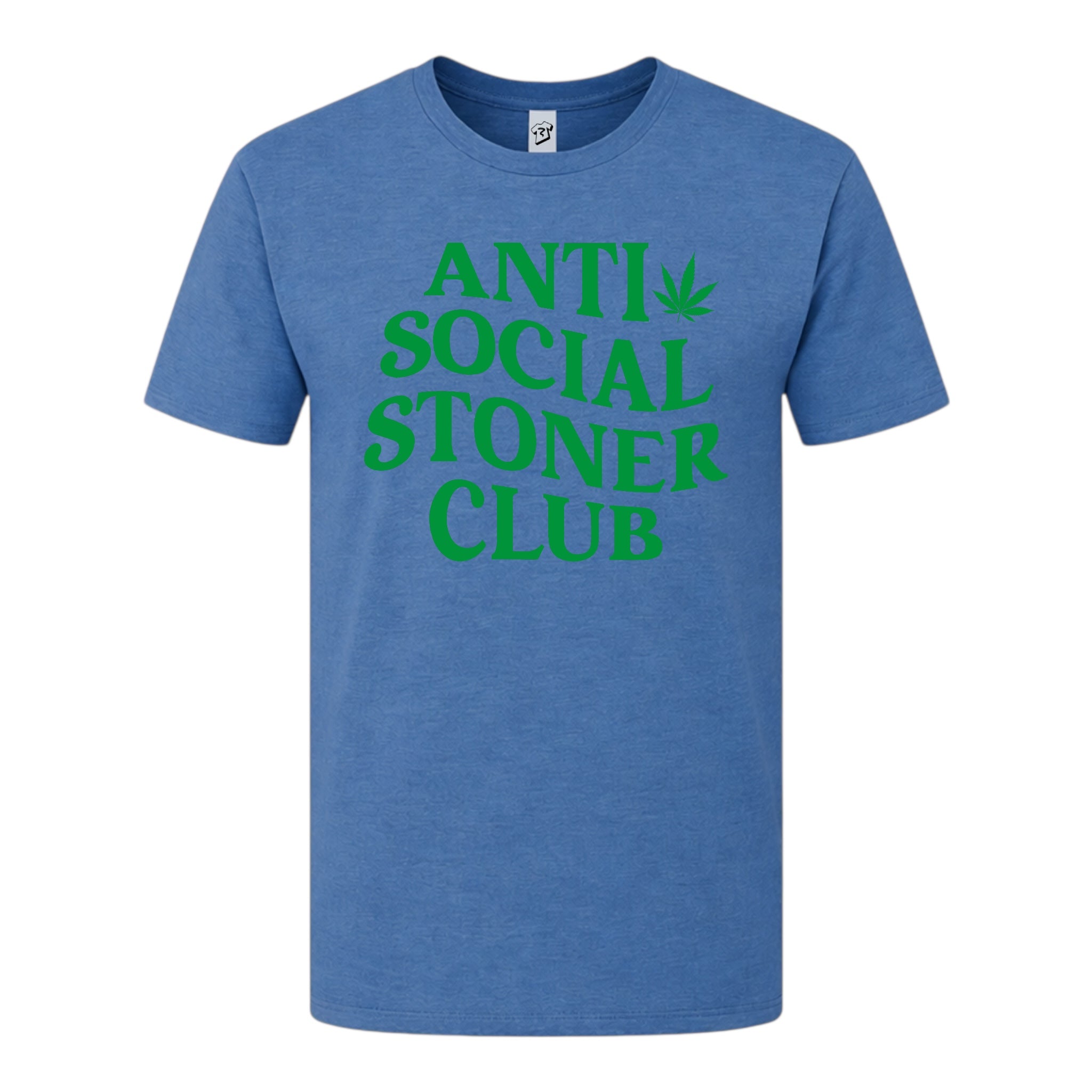 Tees Club graphic tee Anti Social Stoner Club - Premium Tee Black Size M detail