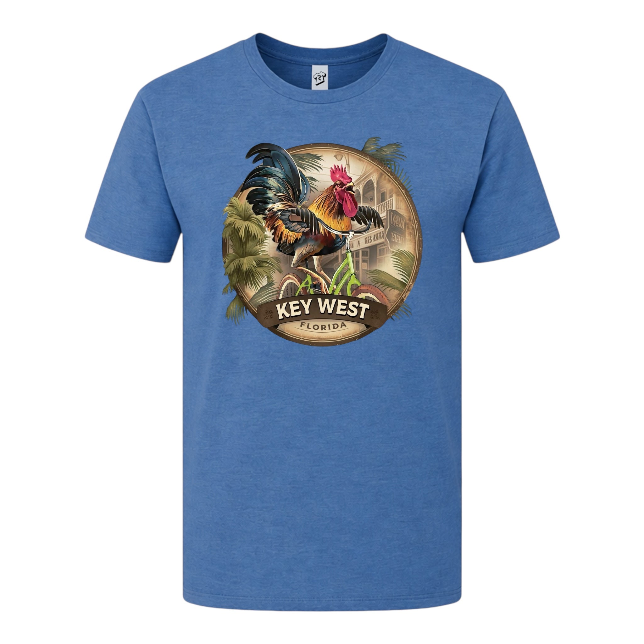 Tees Club graphic tee Bike Rooster KW - Premium Tee Black Size L detail