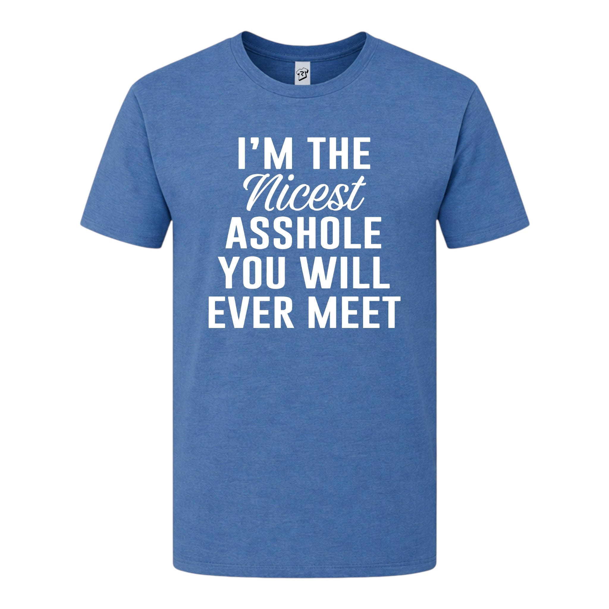 Tees Club graphic tee I'm the Nicest Asshole You Will Ever Meet - Premium Tee Black Size M detail