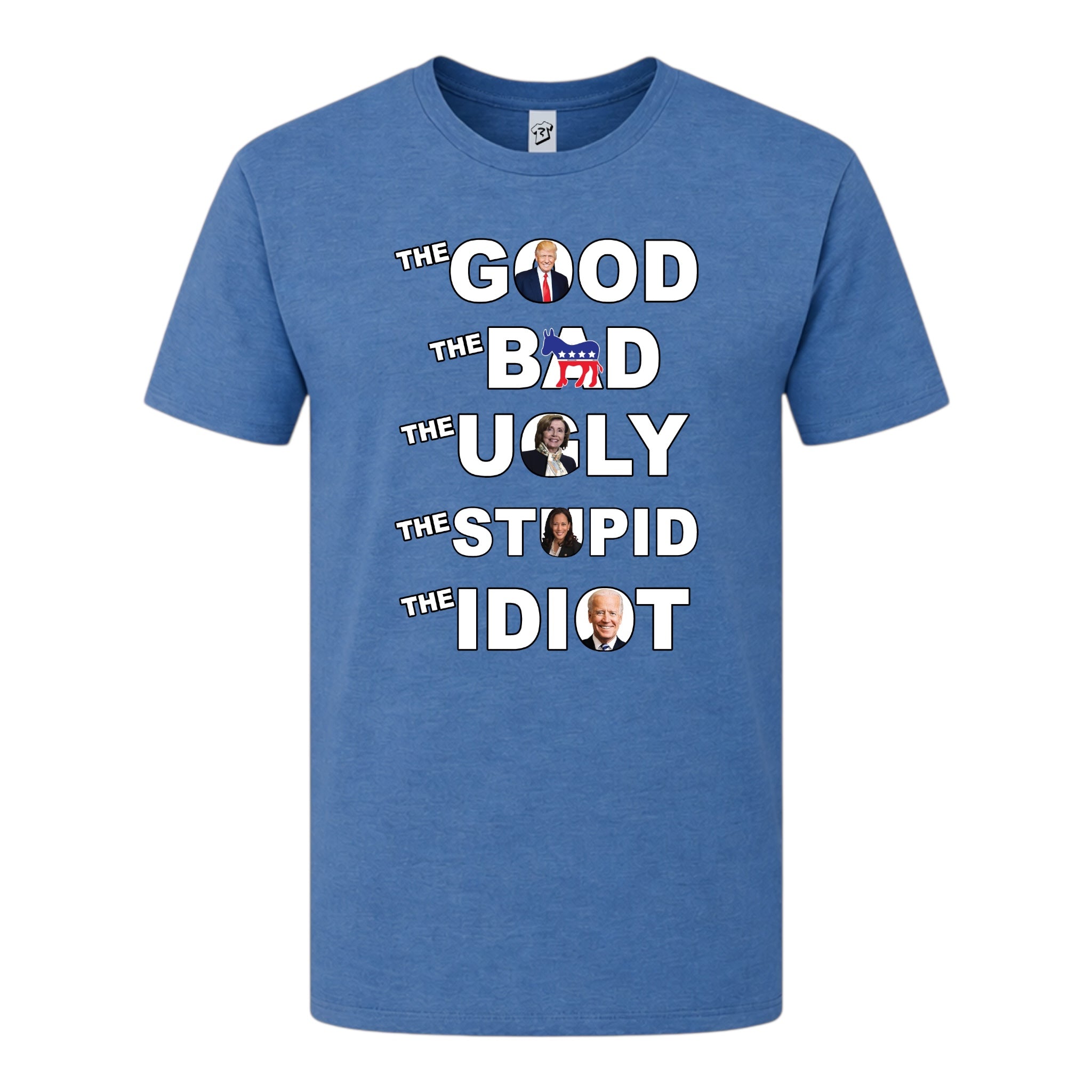 Tees Club graphic tee The Good The Bad The Ugly The Stupid - Premium Tee Black Size L detail