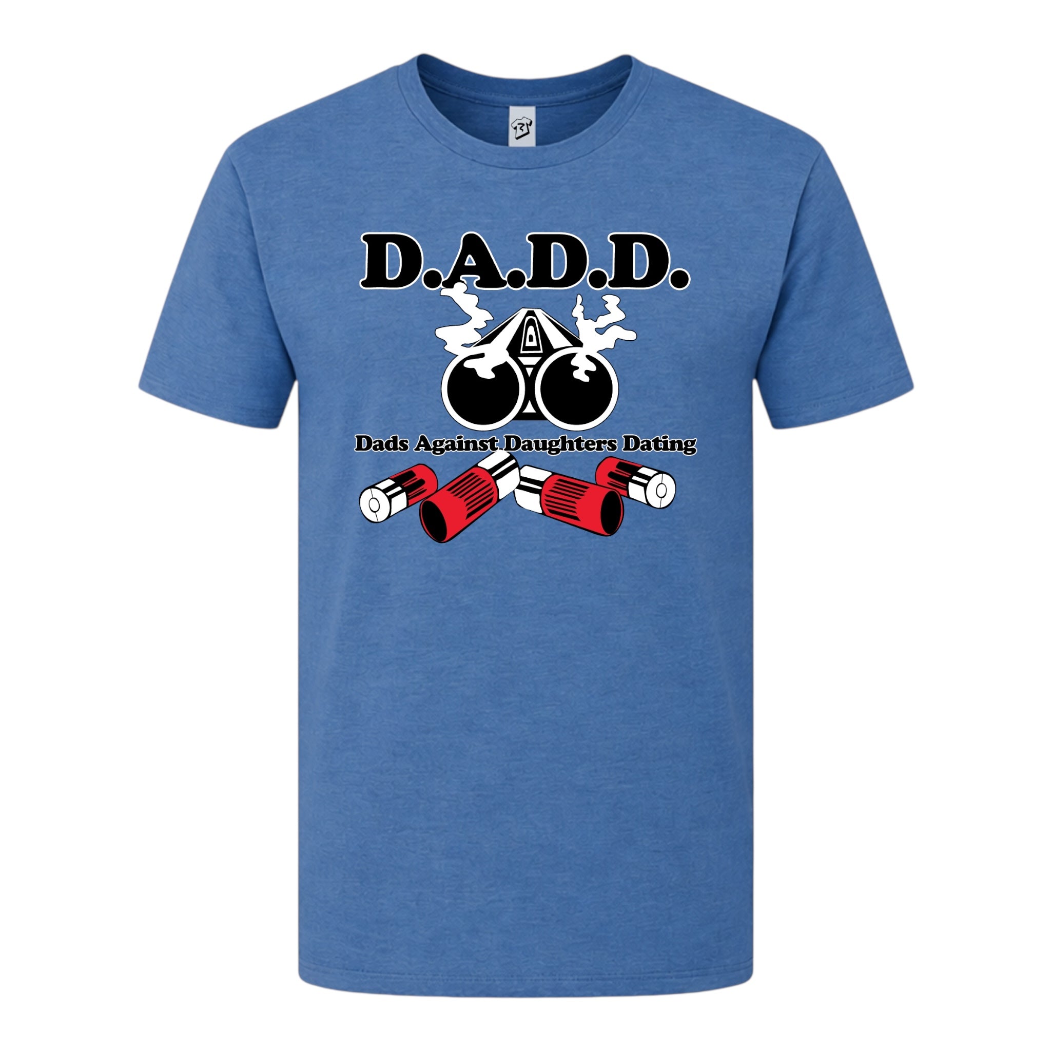 Tees Club graphic tee D.A.D.D. (Dads Against Daughter Daiting) - Premium Tee Black Size L detail