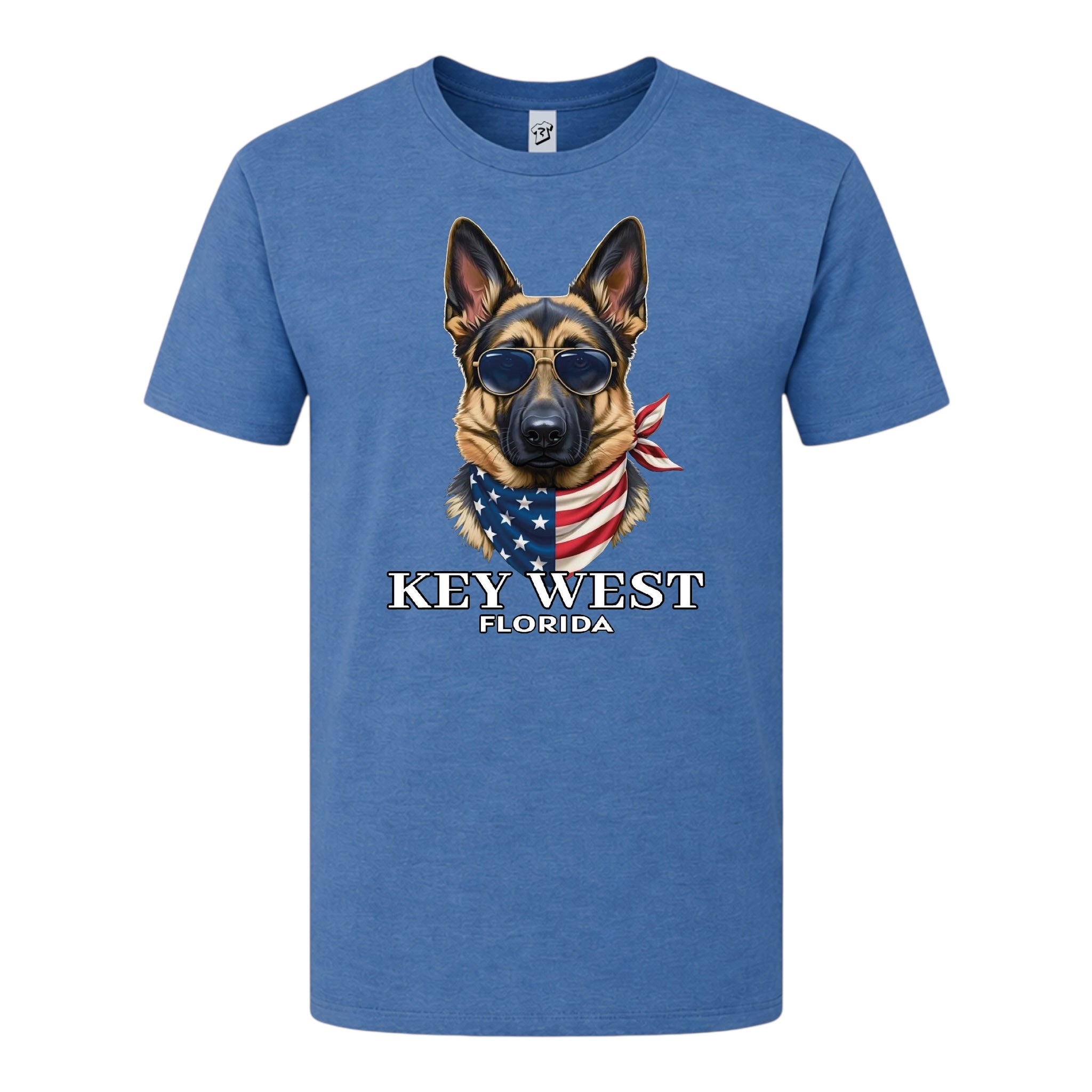 Tees Club graphic tee German Shepherd KW - Premium Tee Black Size L detail