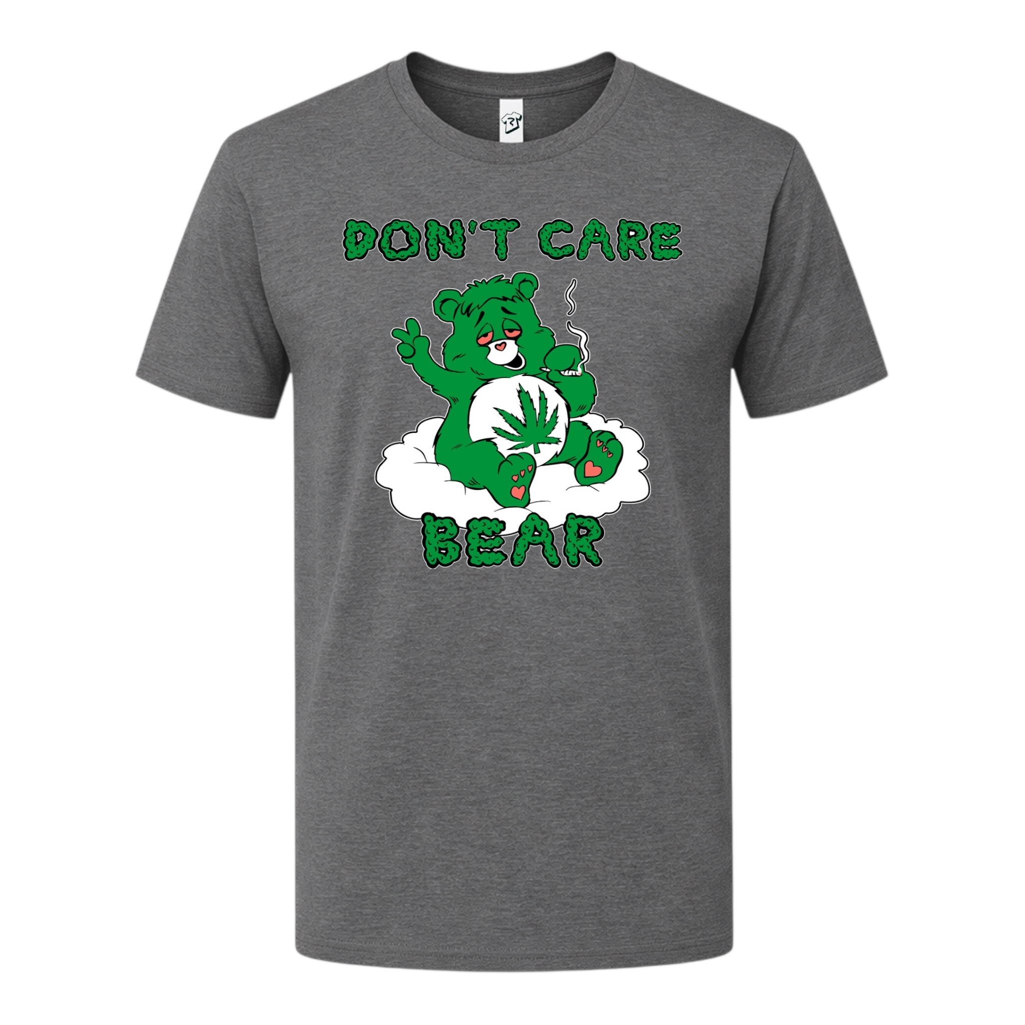 Don't Care Lazy Bear - Premium Tee