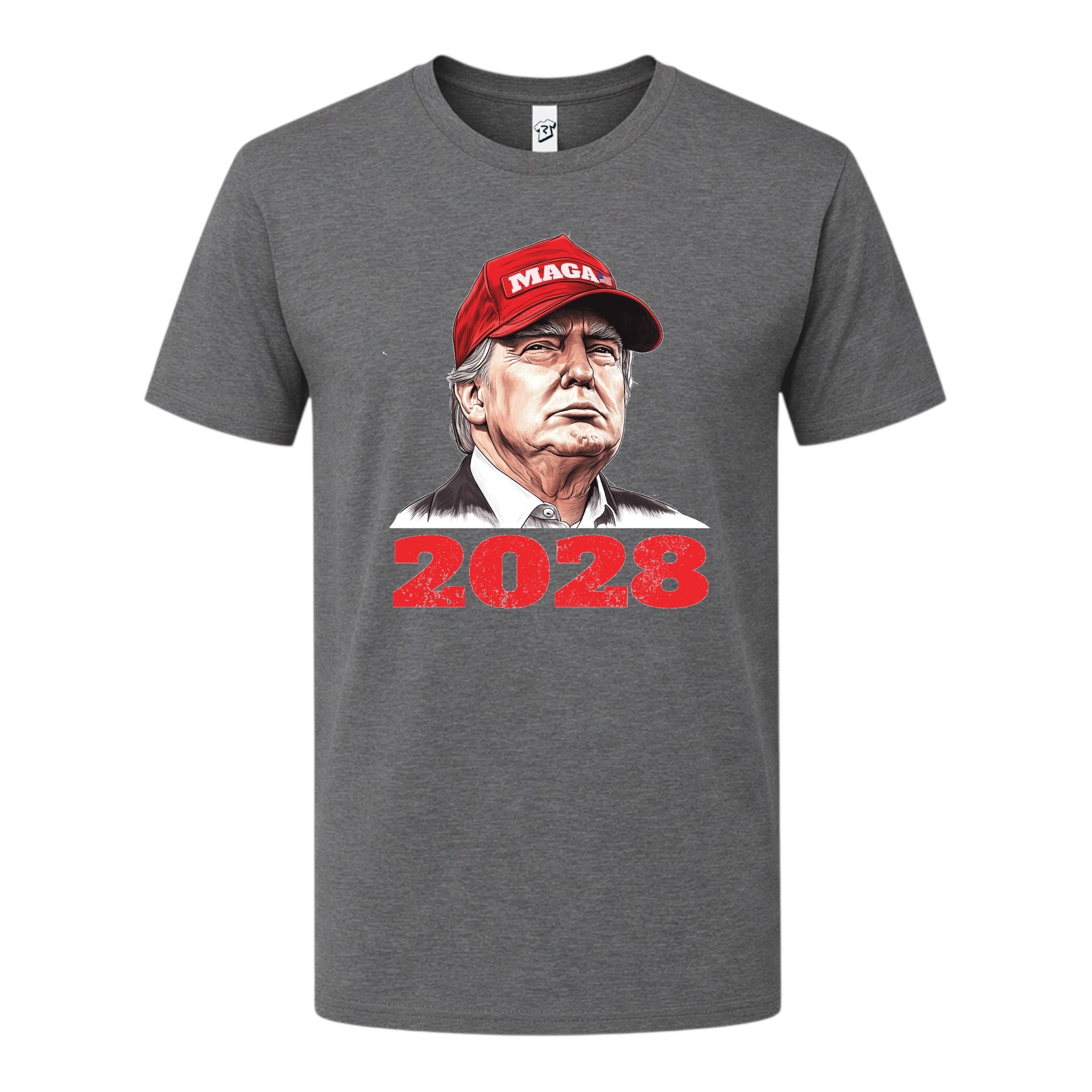 Tees Club graphic tee Trump 2028 - Premium Tee Black Size XL detail