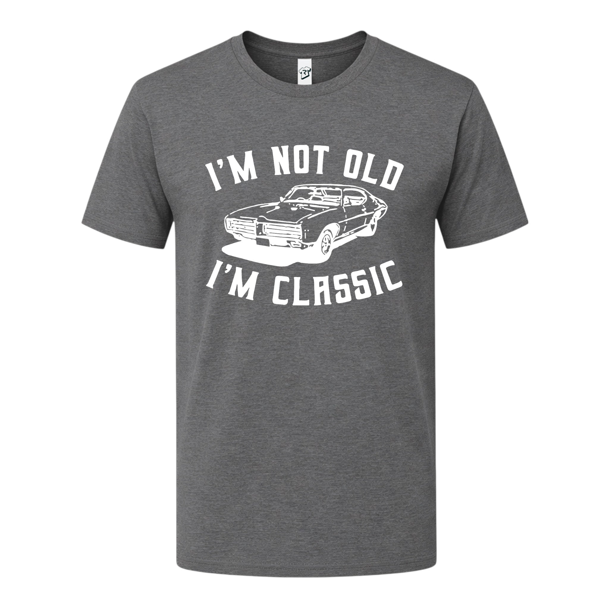 Tees Club graphic tee I'm Not Old I'm Classic - Premium Tee Black Size XL detail