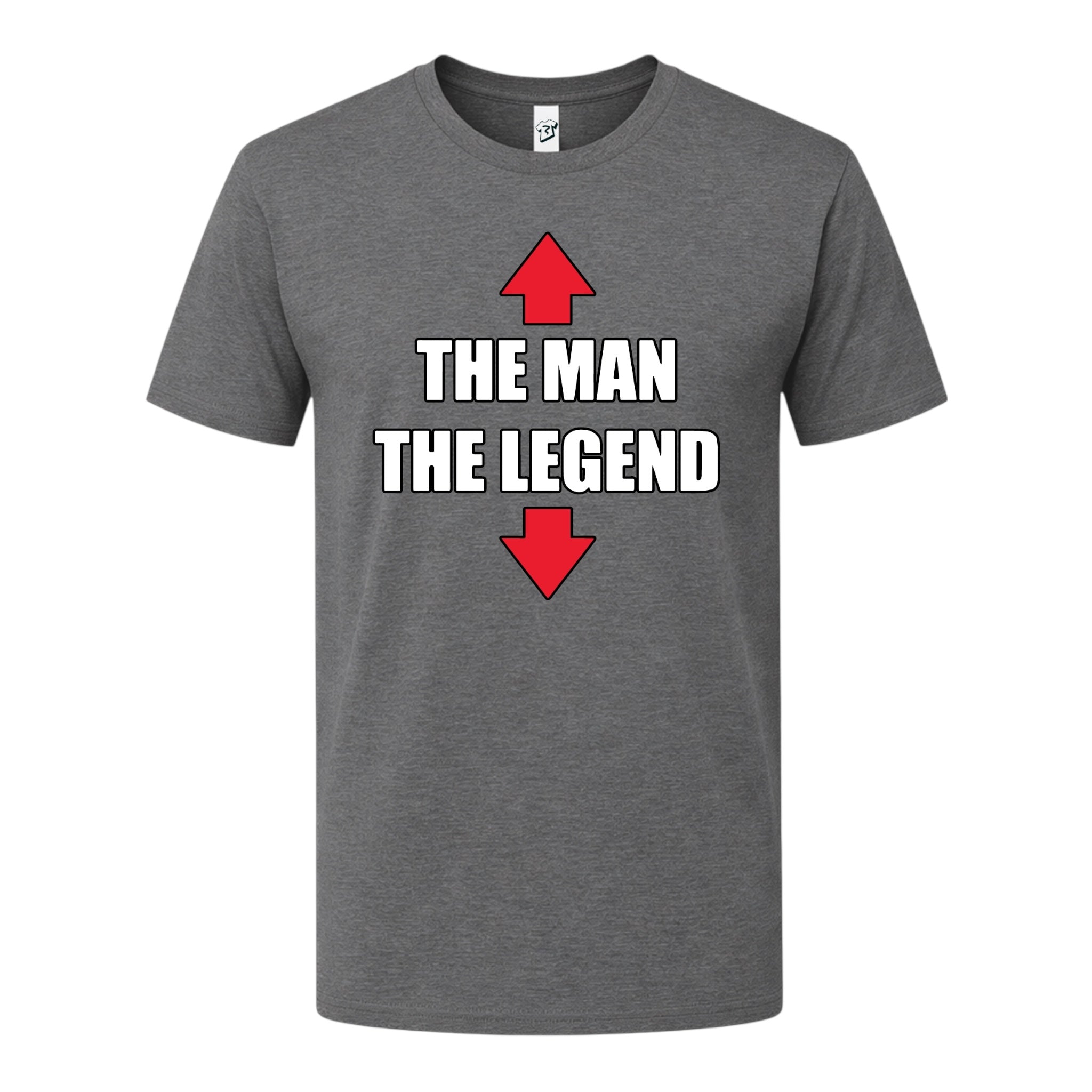 Tees Club graphic tee The Man The Legend - Premium Tee Black Size XL detail